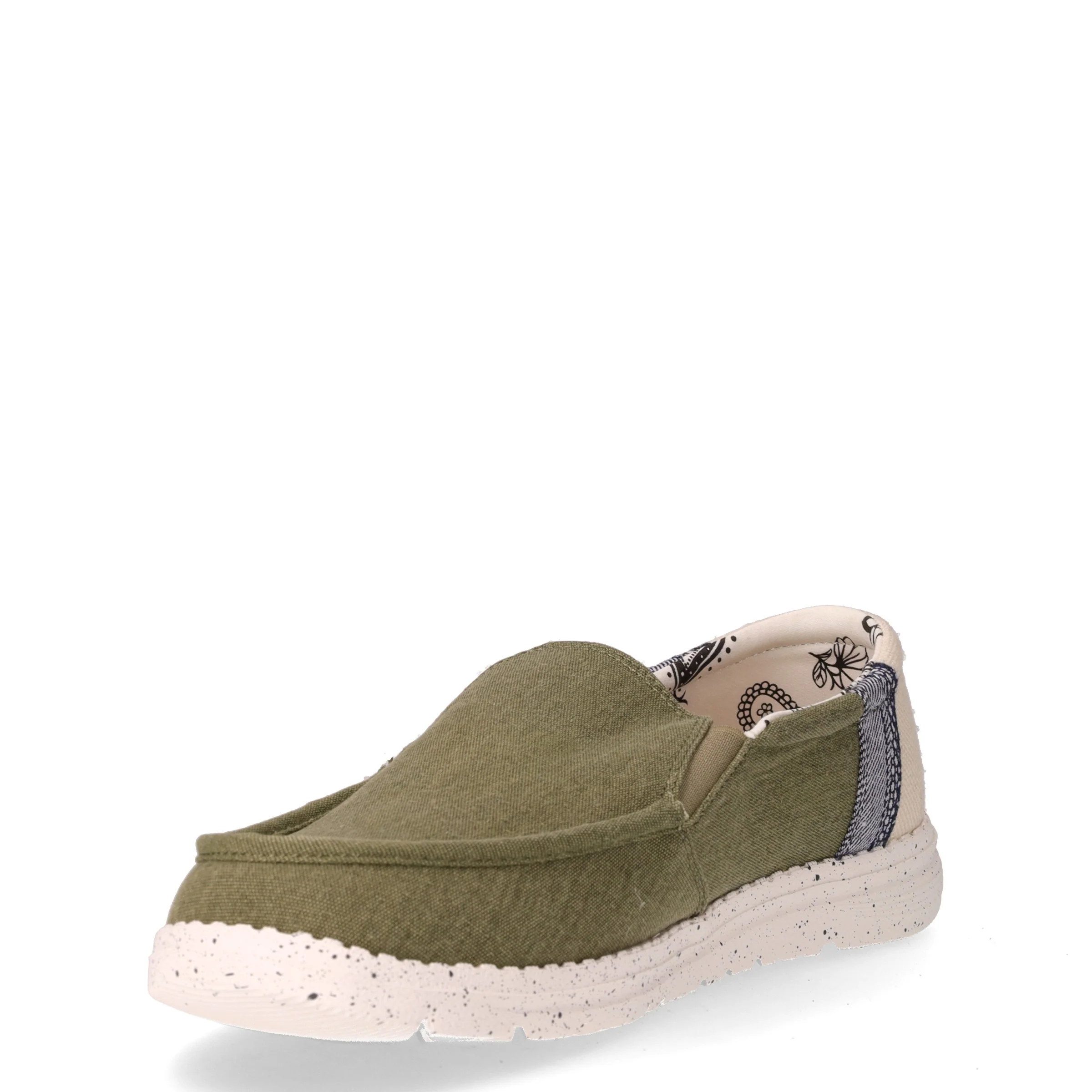 Mocassino sportivo in tessuto militare - Image 3