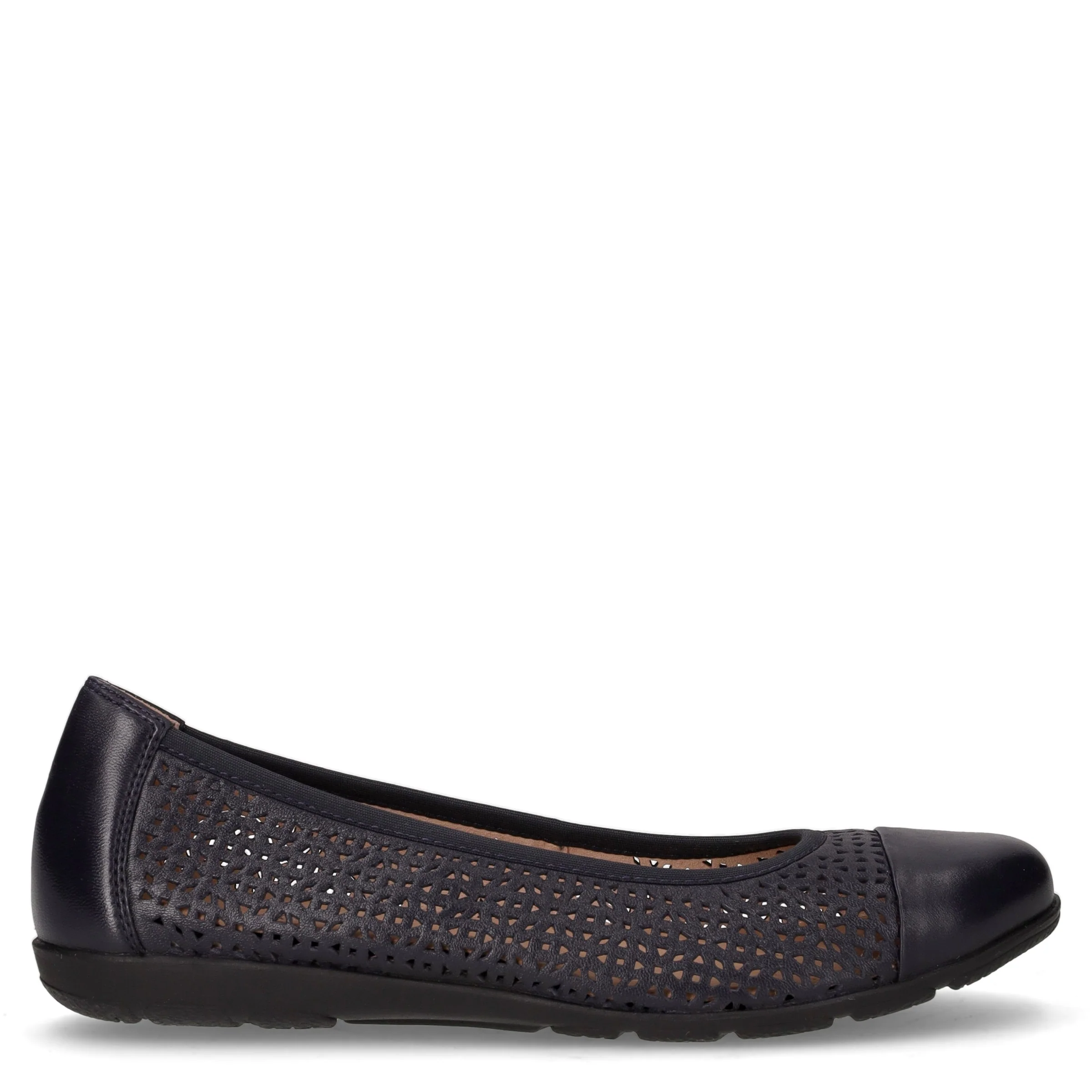 Ballerina in pelle oceano