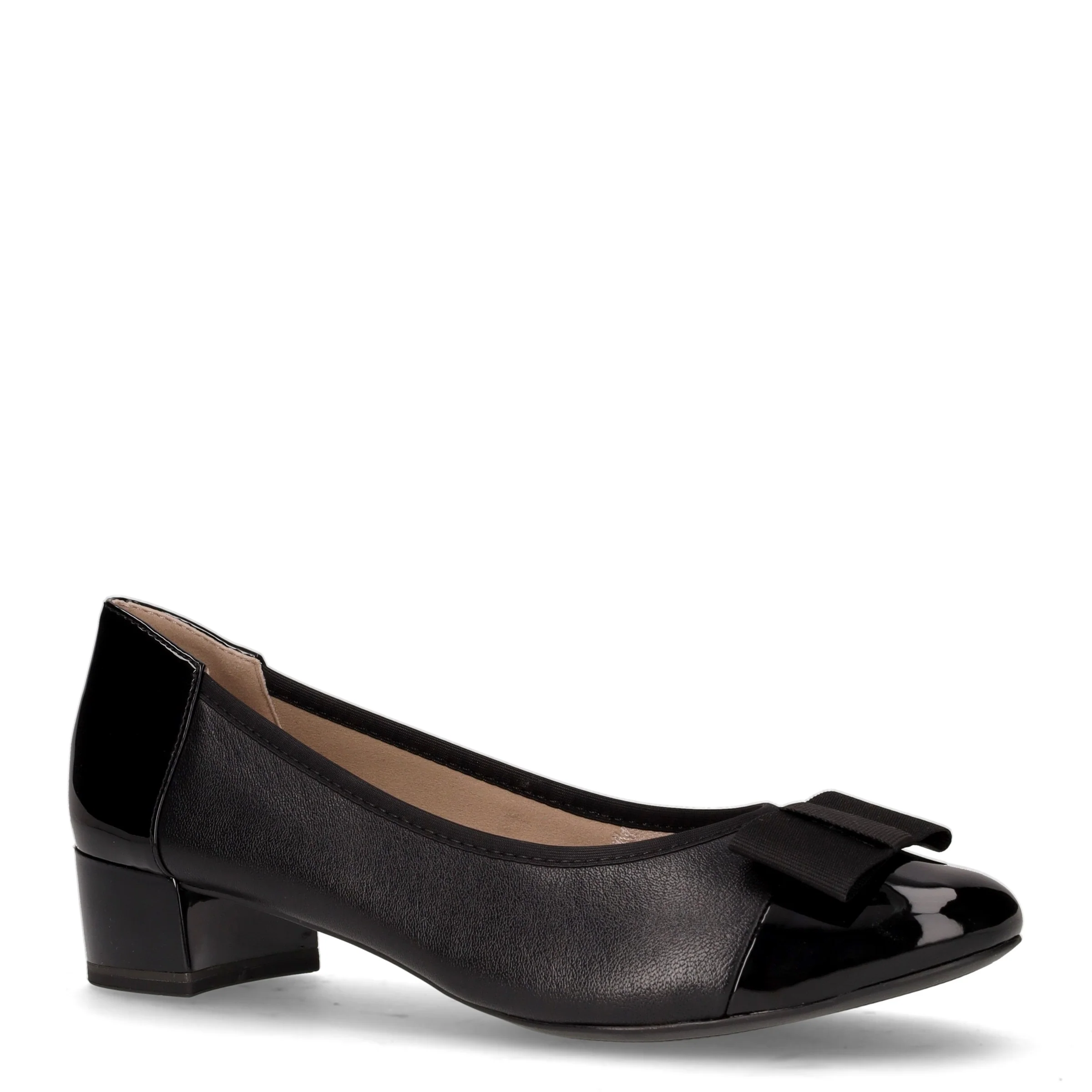 Décolleté in pelle nero - Image 2
