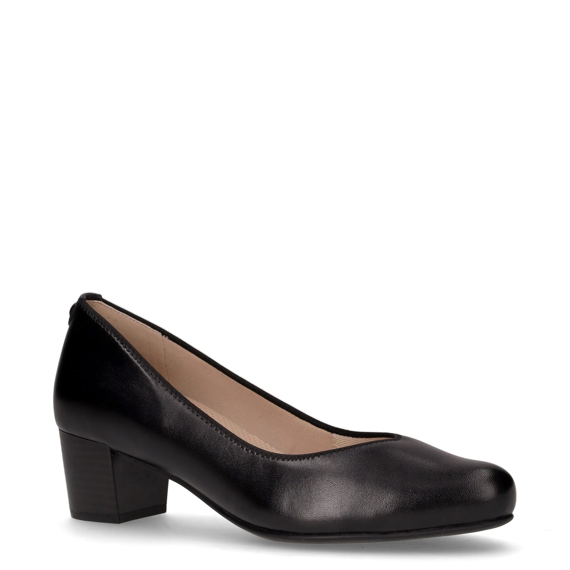 Décolleté in pelle nero - Image 2