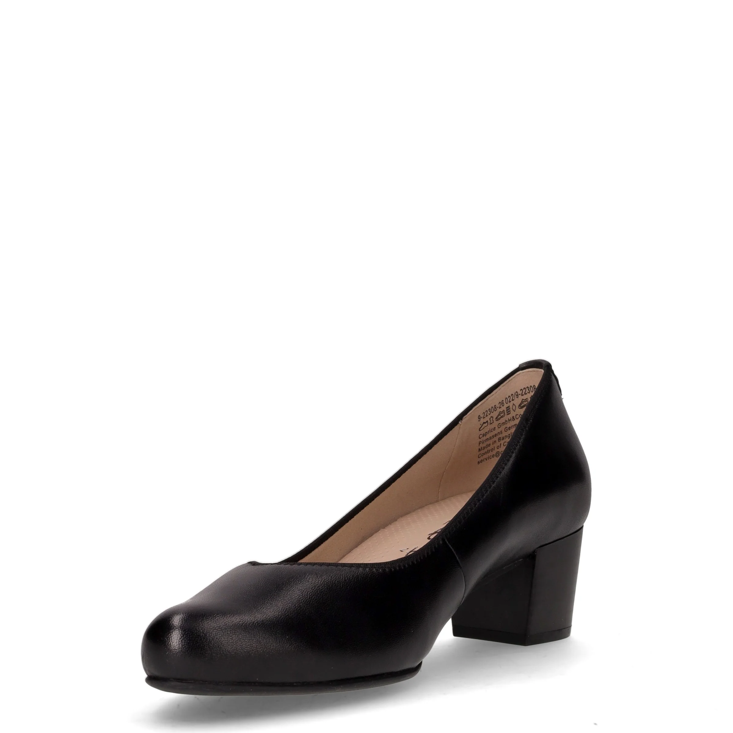 Décolleté in pelle nero - Image 3