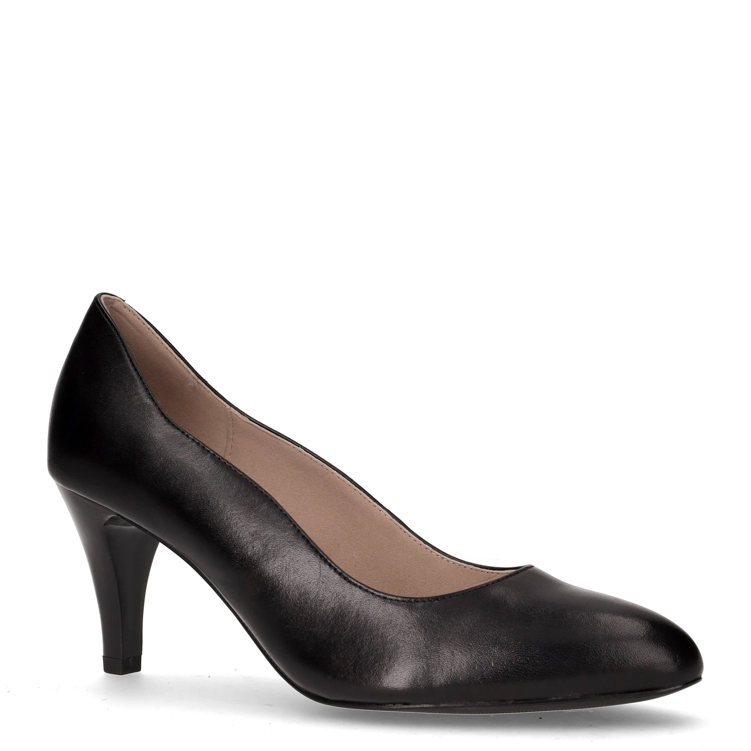 Decollete in pelle nero - Image 2
