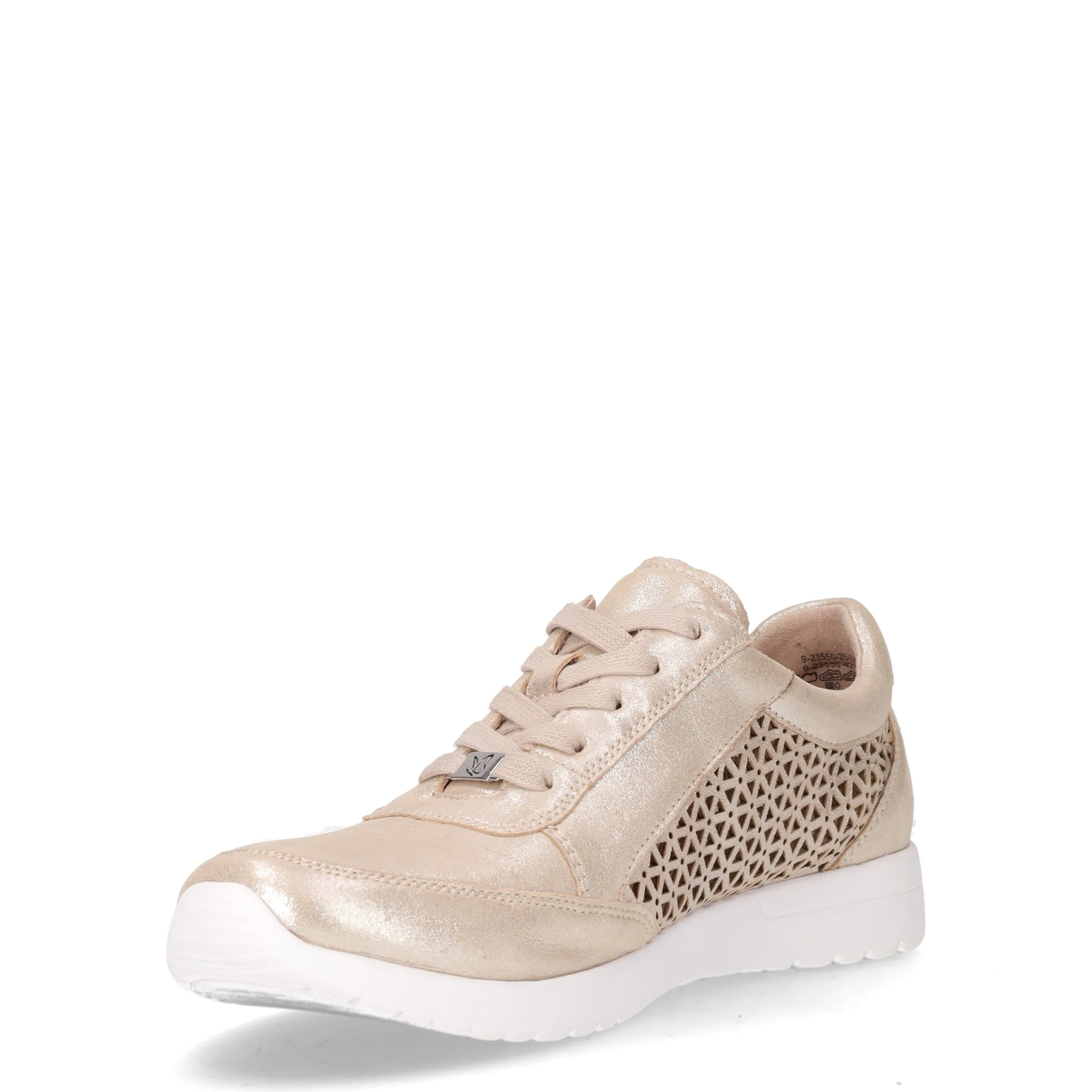 Sneaker in pelle taupe - Image 3