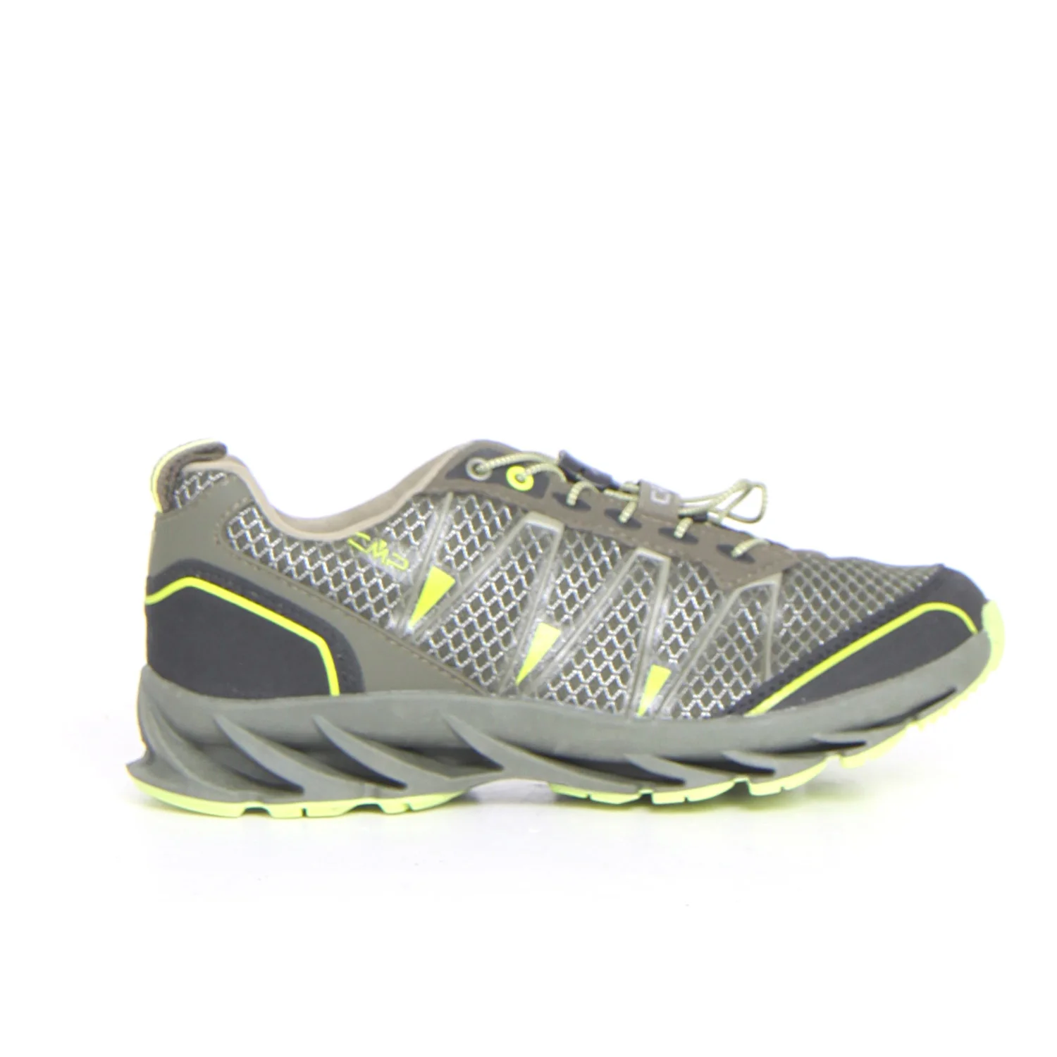 Altak scarpa da trail running ragazzo olive acido