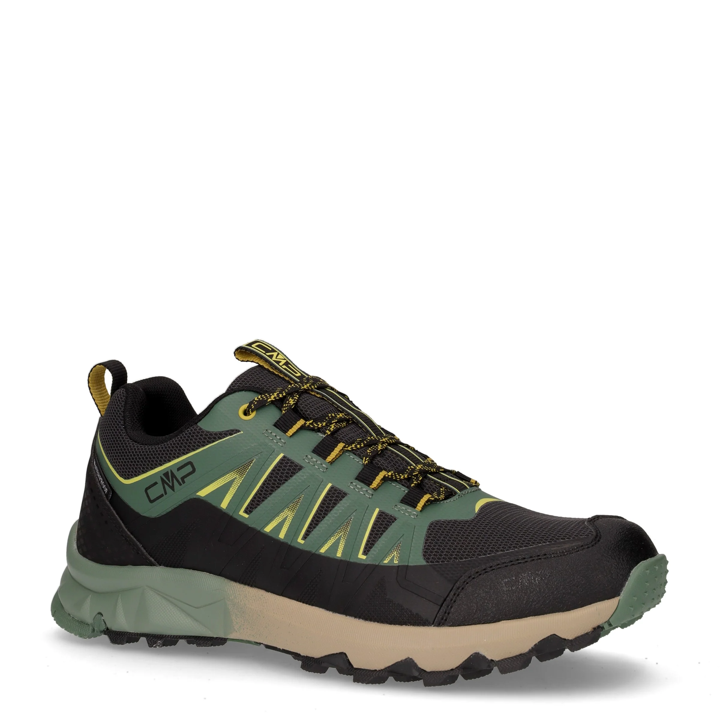 Laky Fast scarpa da trekking in mesh e PU nero muschio - Image 2