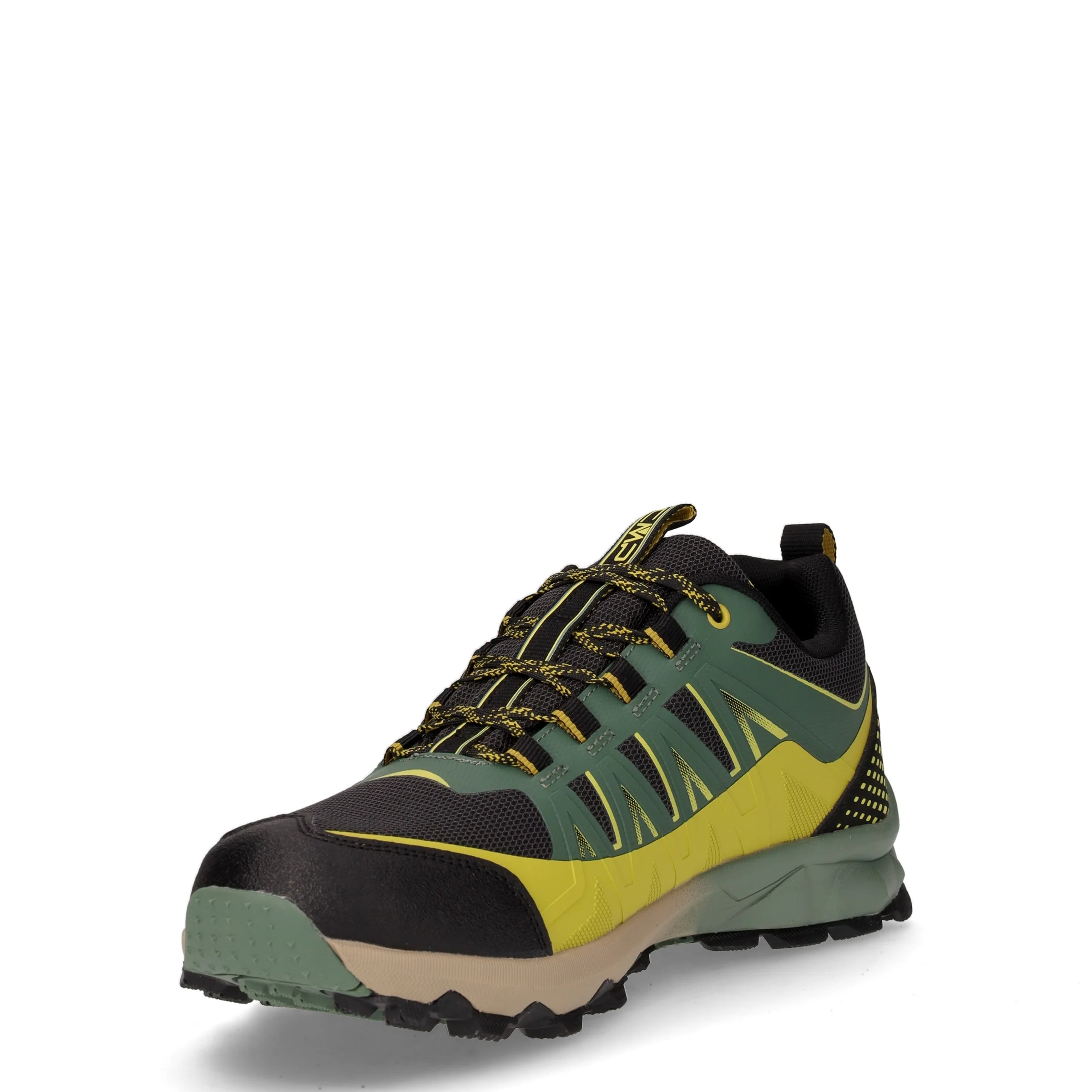 Laky Fast scarpa da trekking in mesh e PU nero muschio - Image 3