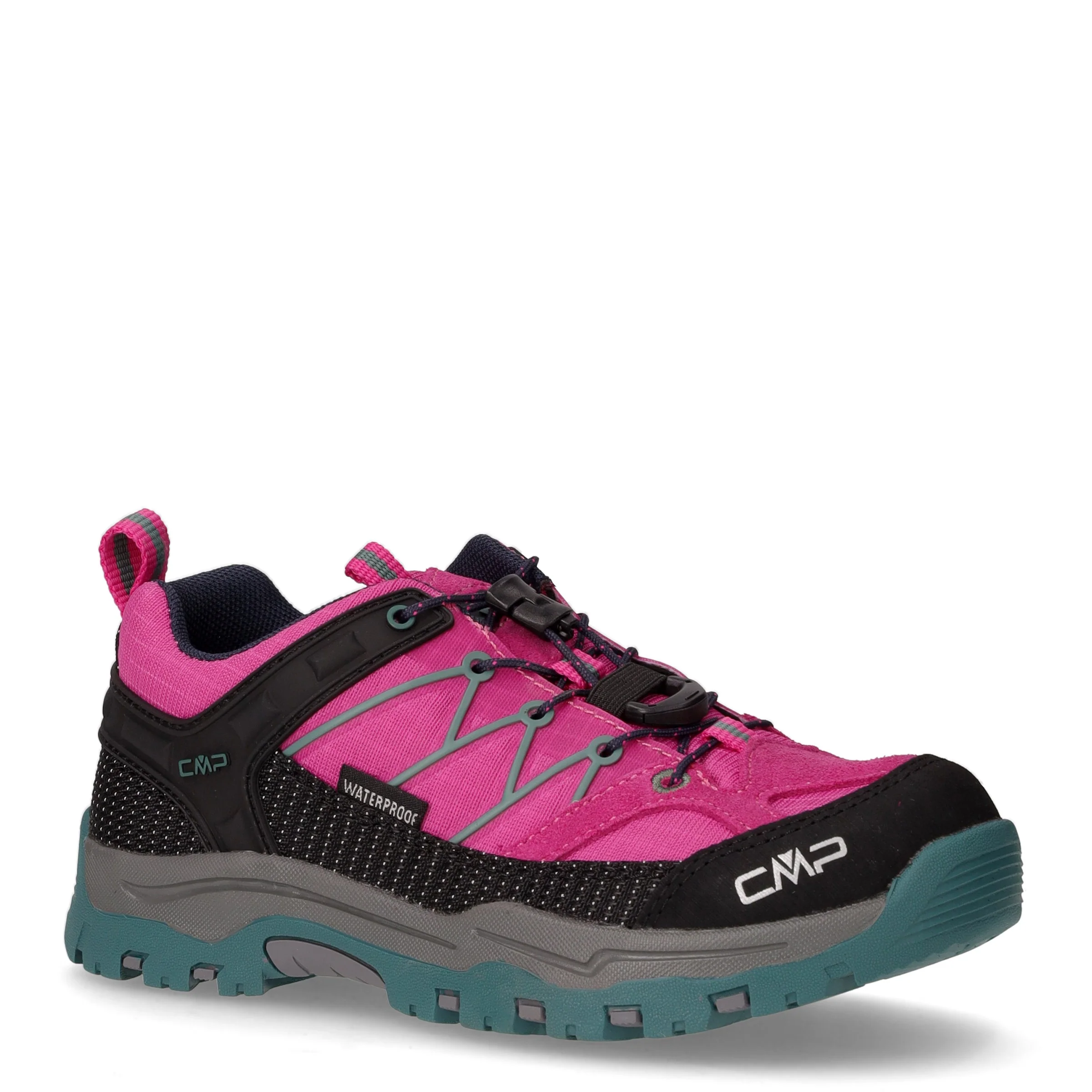 Rigel Low scarpa da trekking in pelle e tessuto bambina fuxia - Image 2