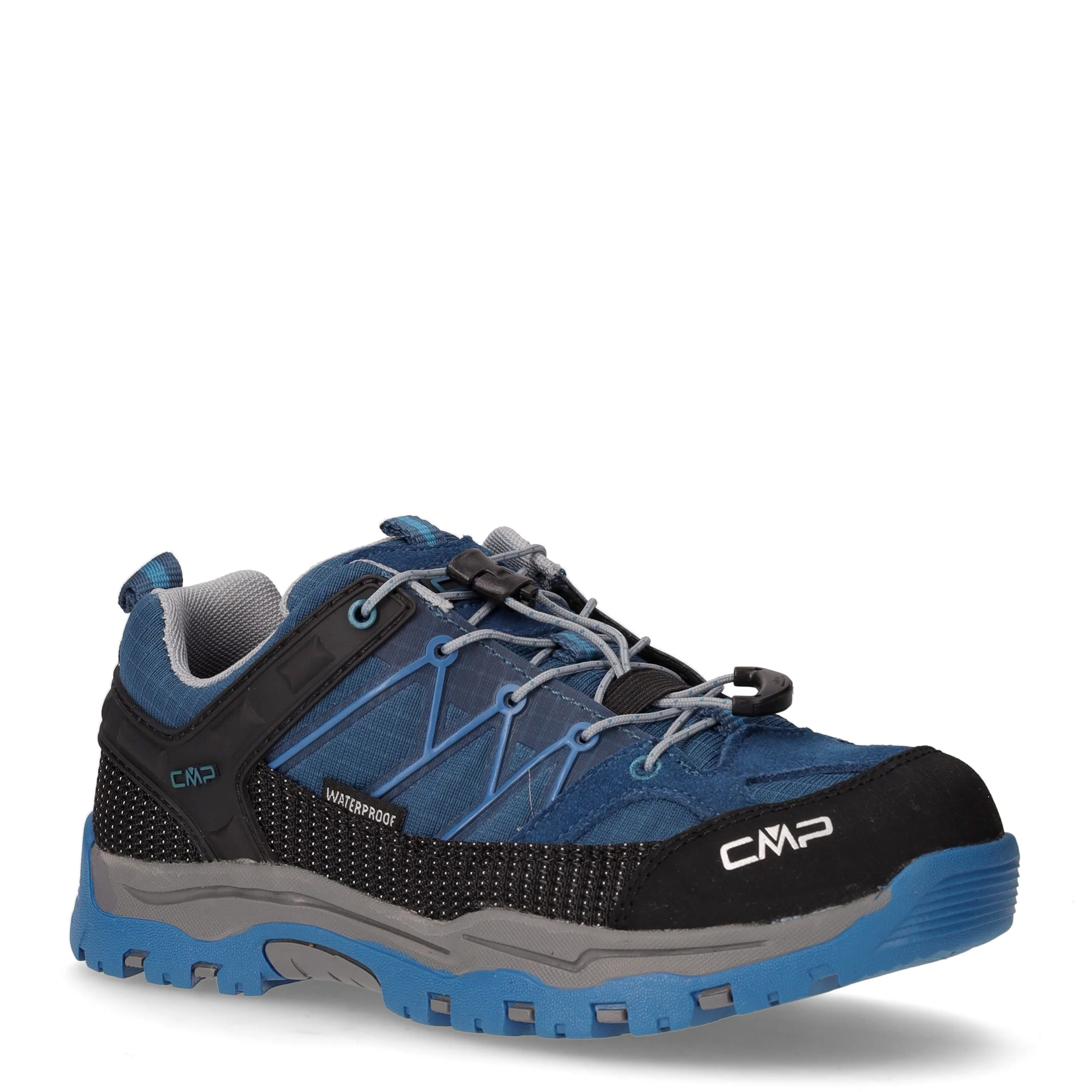 Rigel Low scarpa da trekking in pelle e tessuto bambino oceano - Image 2