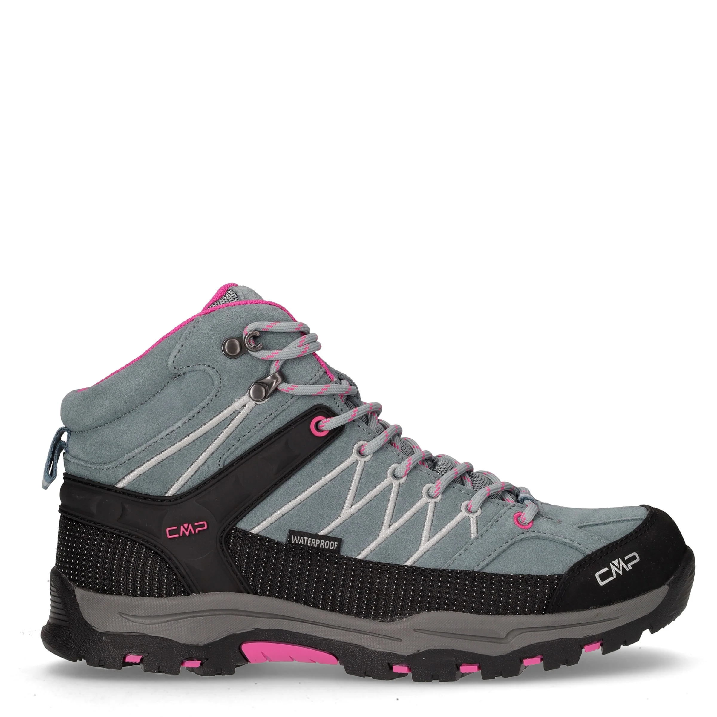 Rigel mid scarpa da trekking da ragazza in pelle mineral