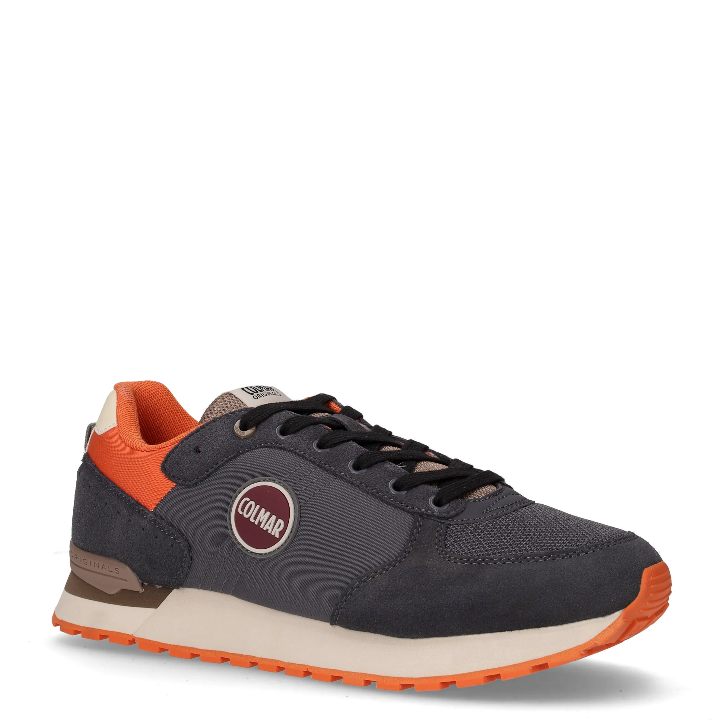 Travis Authentic sneaker in tessuto e pelle antracite - Image 2