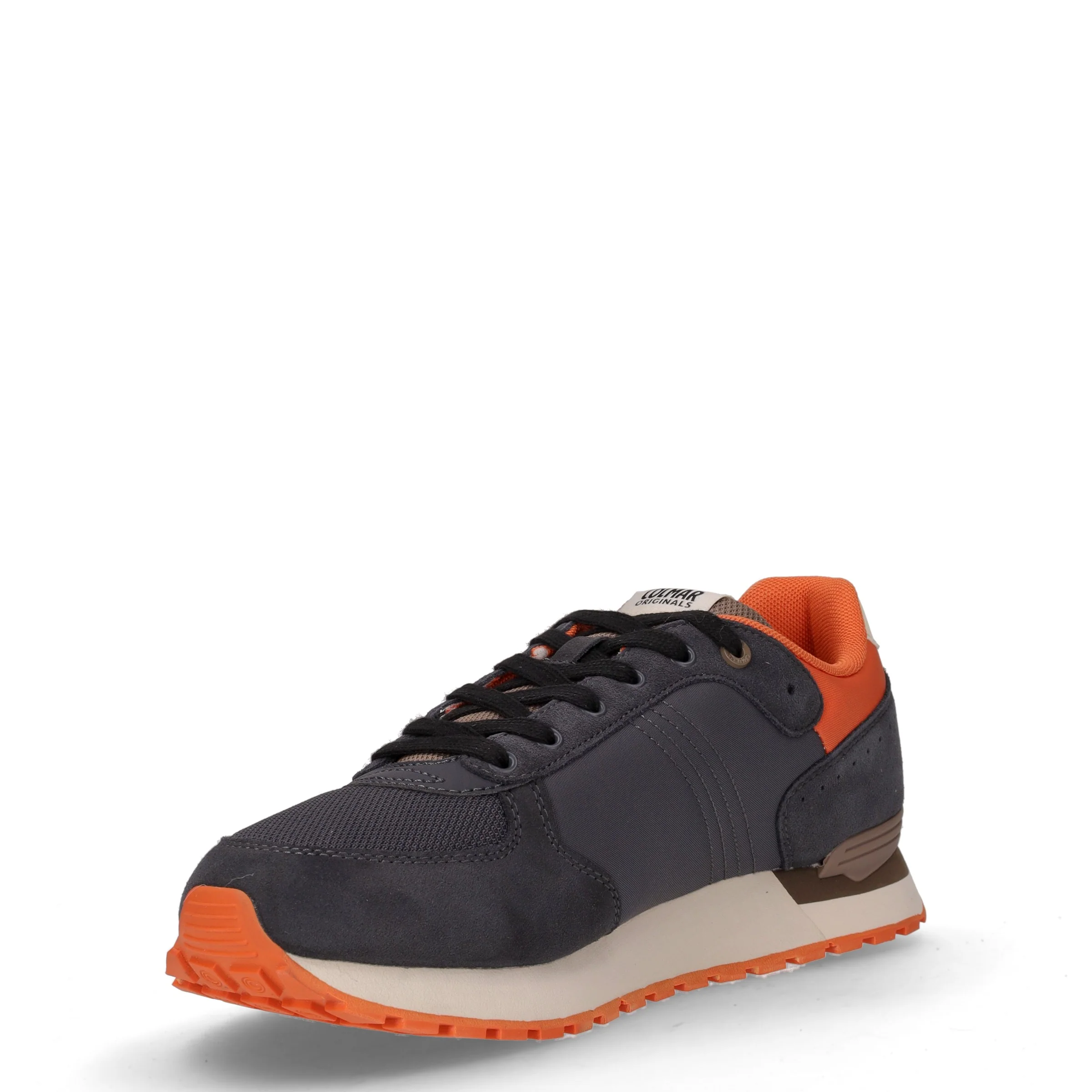 Travis Authentic sneaker in tessuto e pelle antracite - Image 3