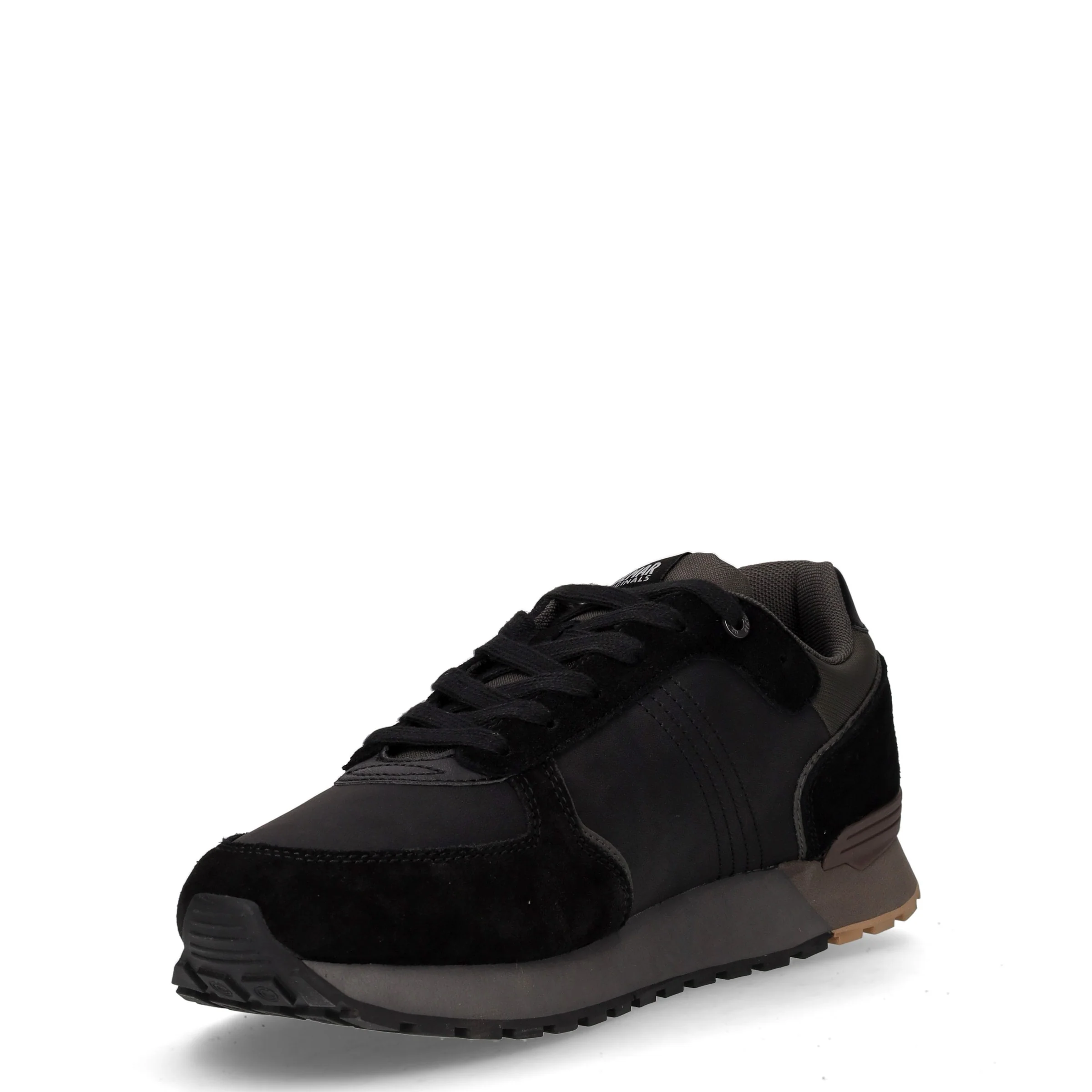 Travis Boost 052 sneaker in pelle e tessuto nero - Image 3