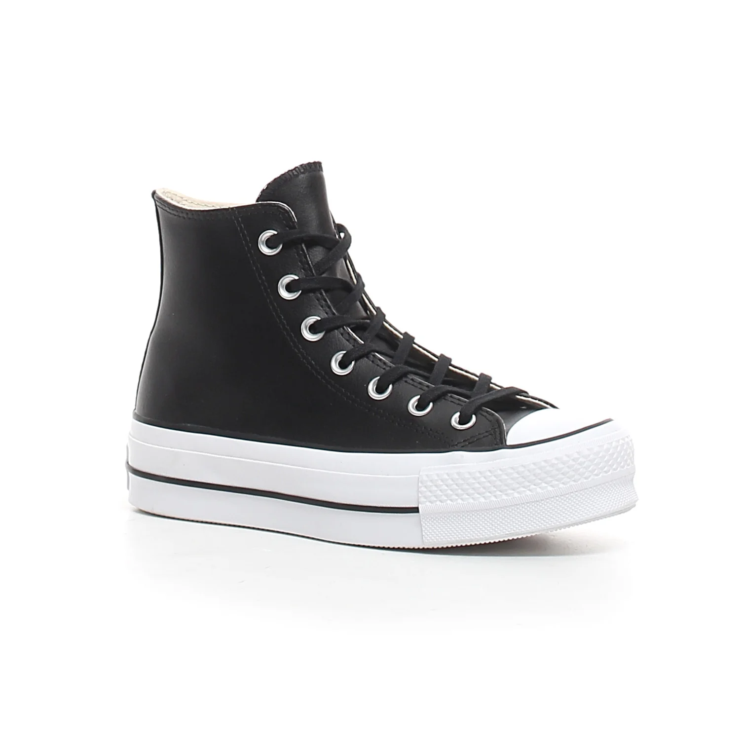 Ctas Lift Hi sneaker con platform nero - Image 2