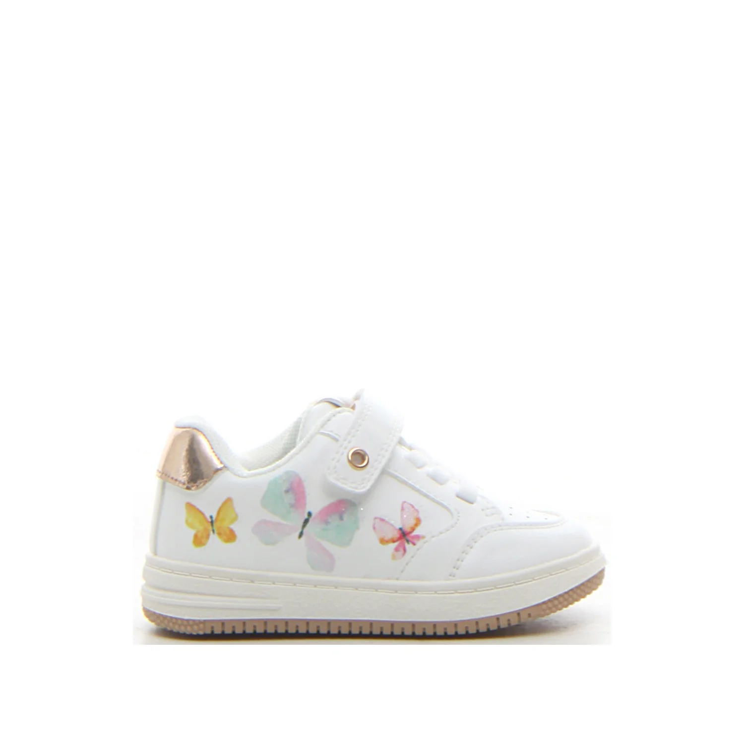 Sneaker con farfalle bambina