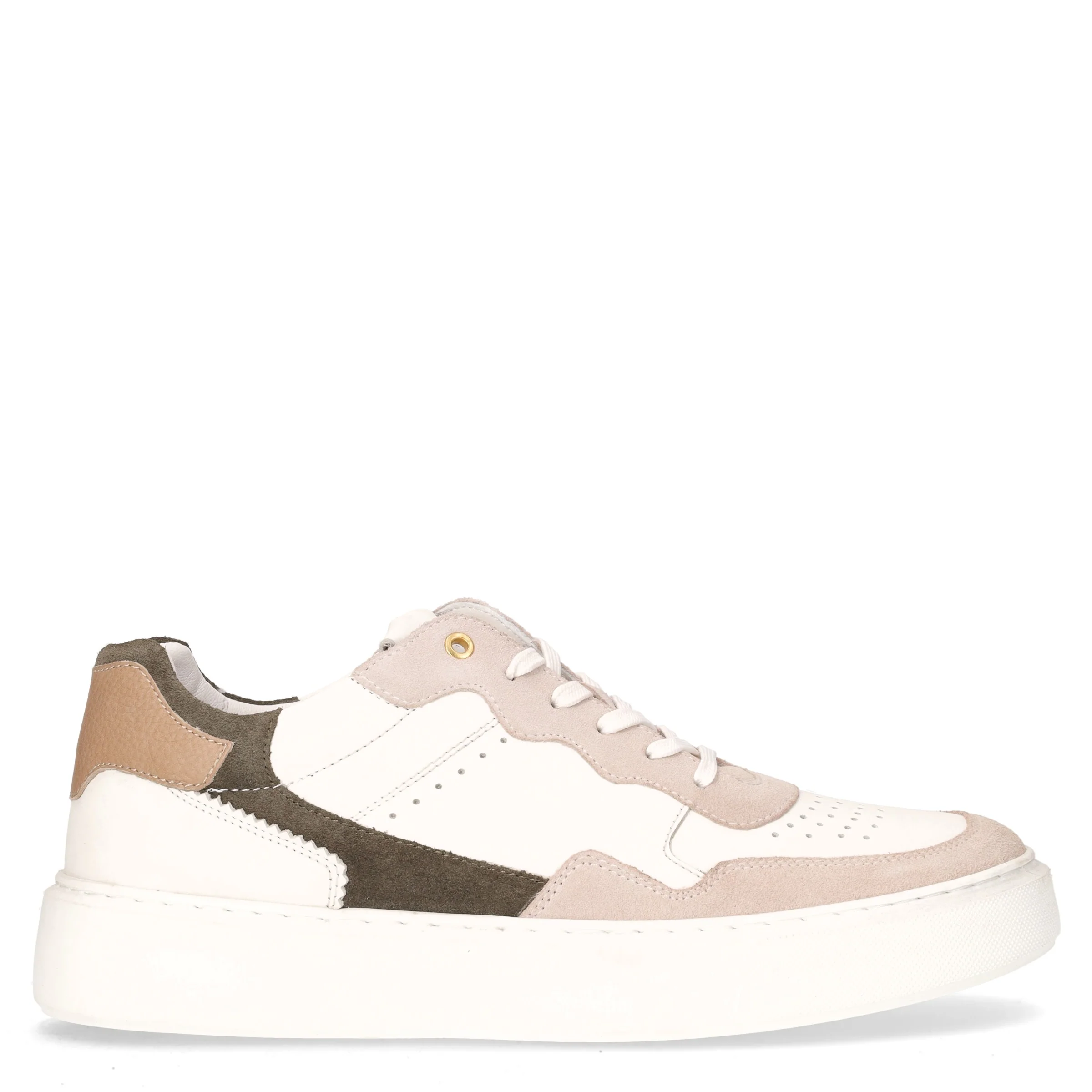 Sneaker in pelle bianco