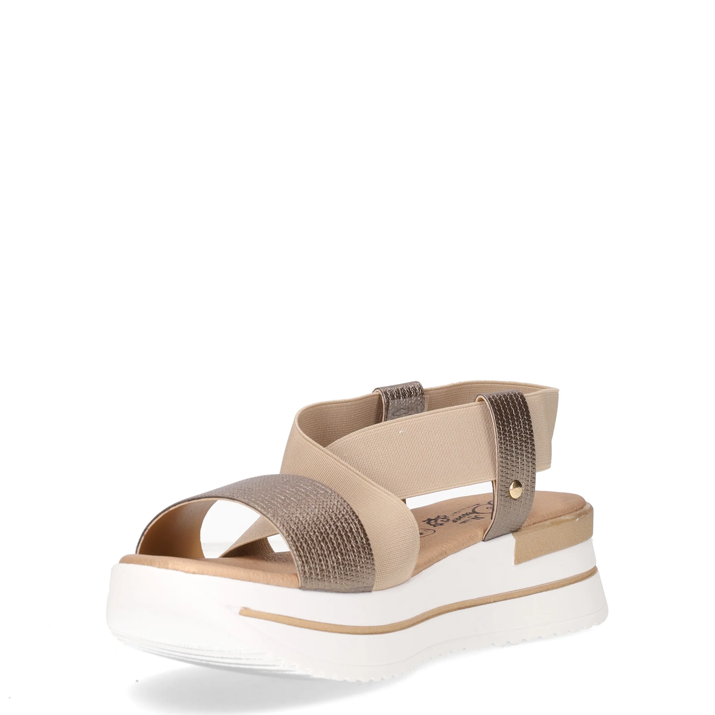 Sandalo con platform bronzo - Image 3