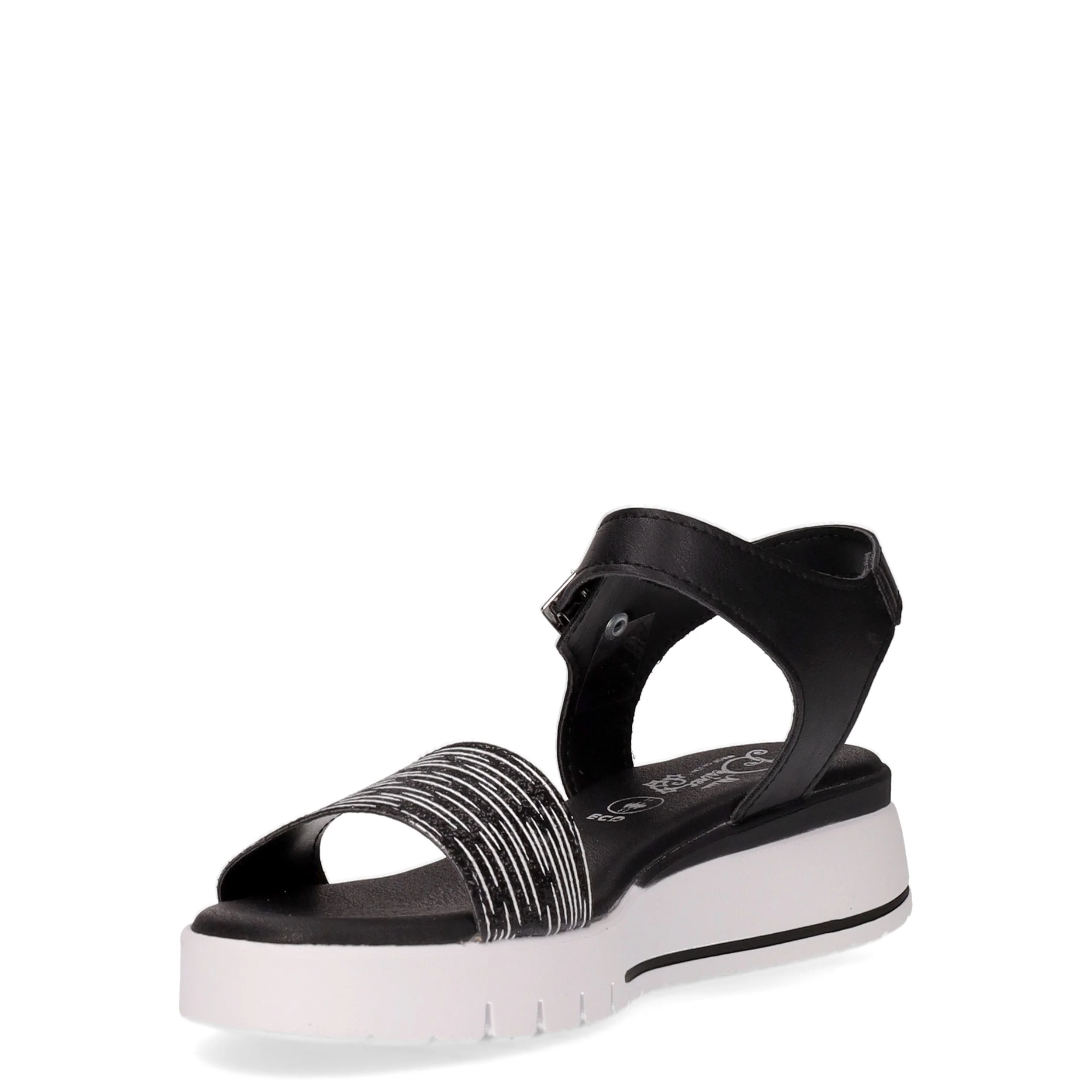 Sandalo con platform nero - Image 3