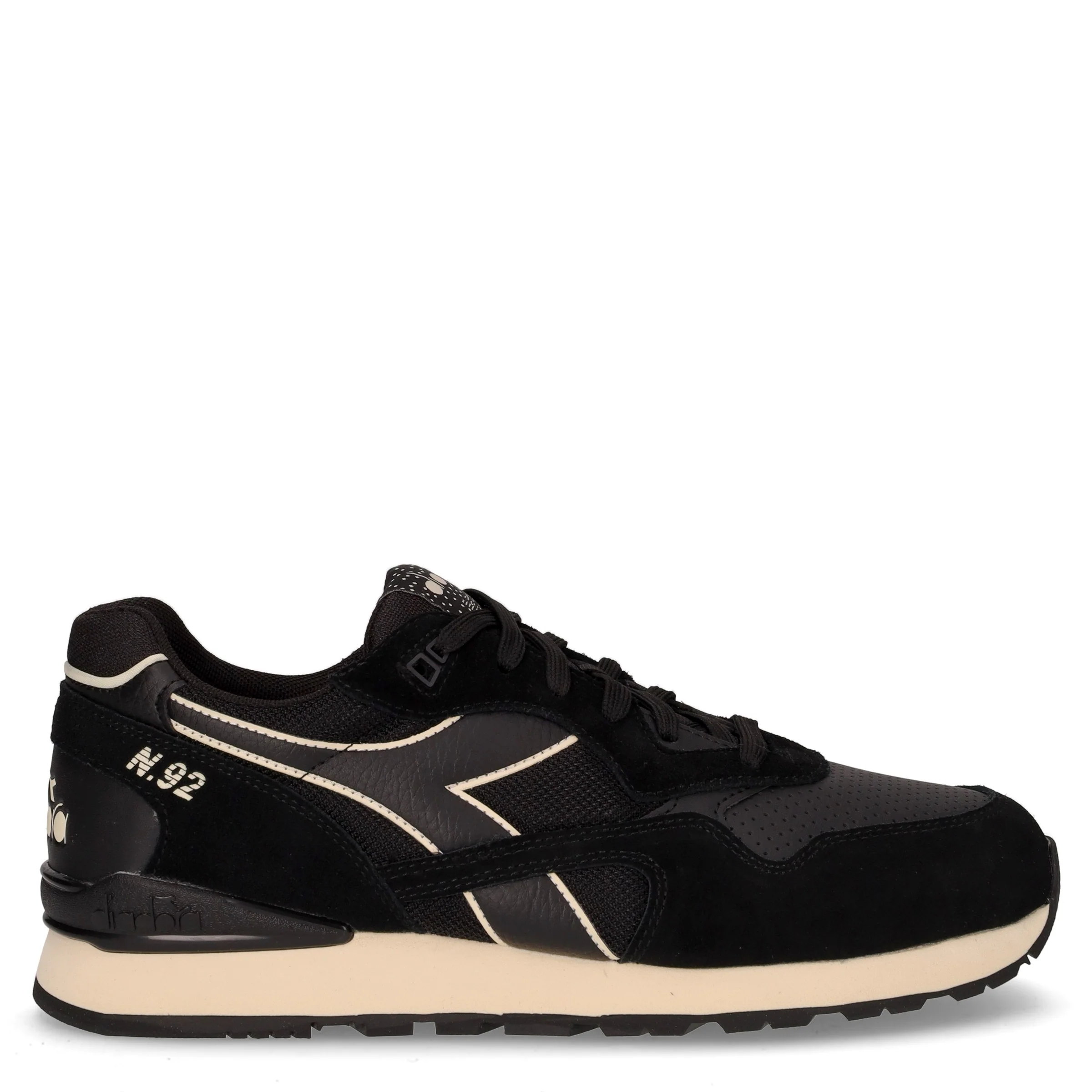 Advance n92 sneaker in pelle nero