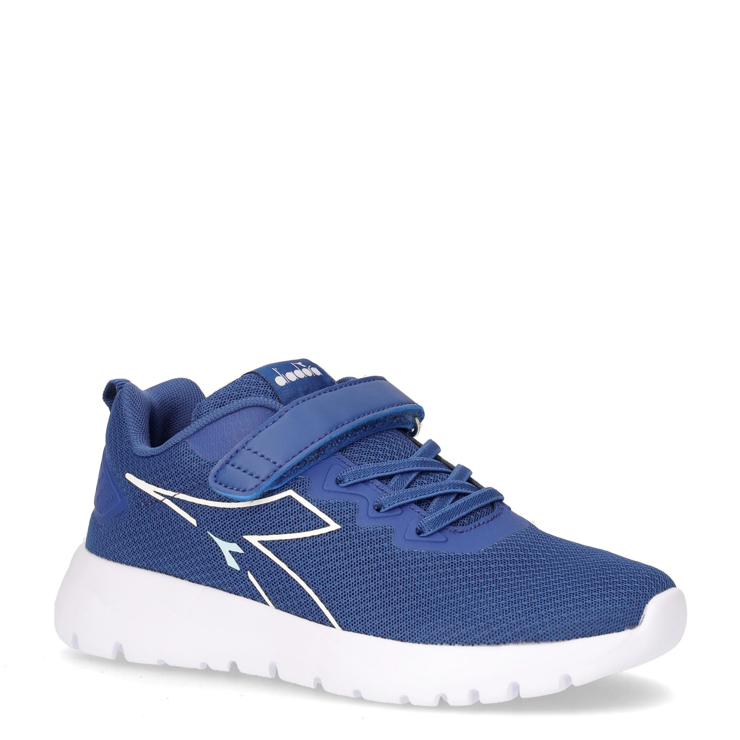 Evo Run PS sneaker bambino in tessuto blu olandese - Image 2