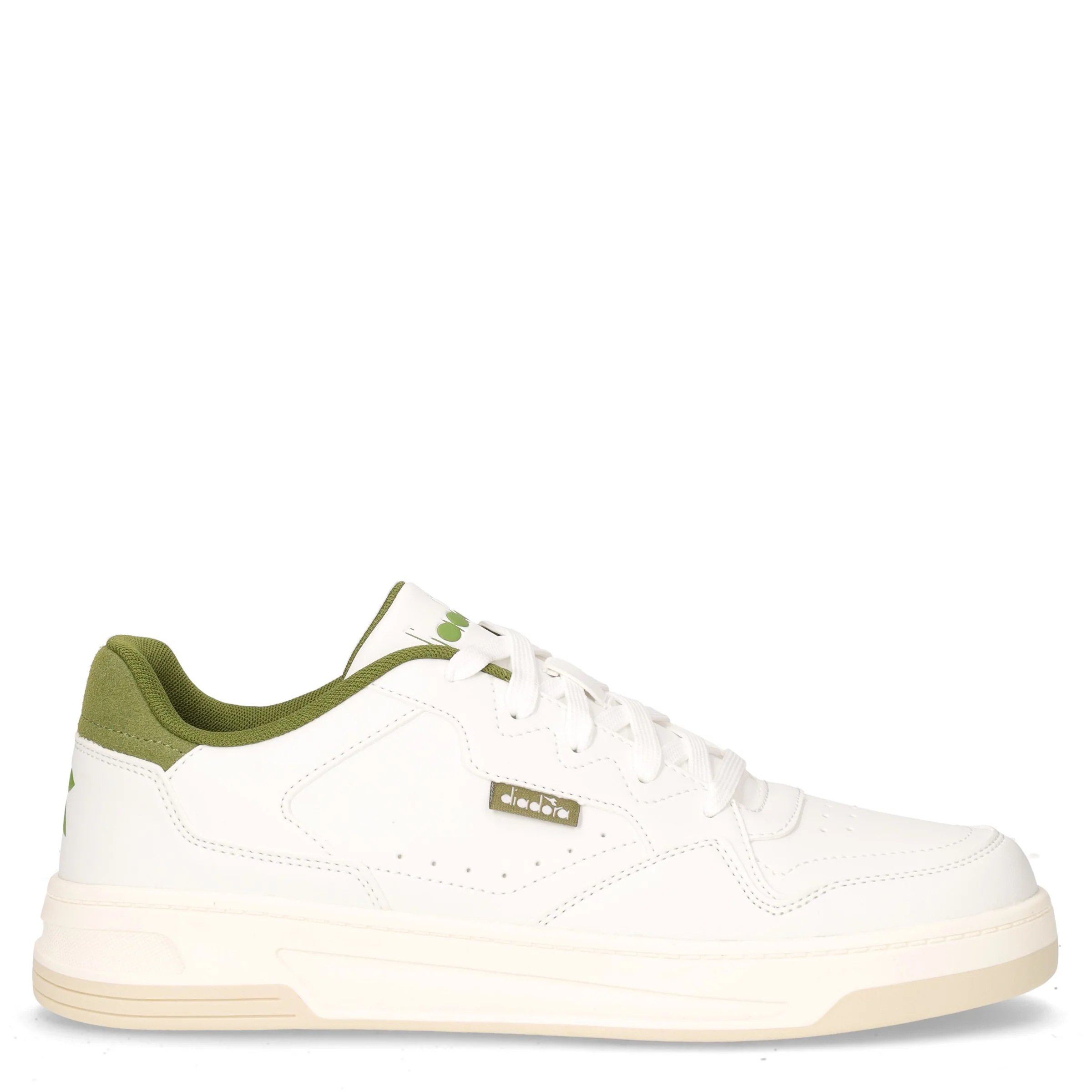 Ginger sneaker in ecopelle bianco muschio
