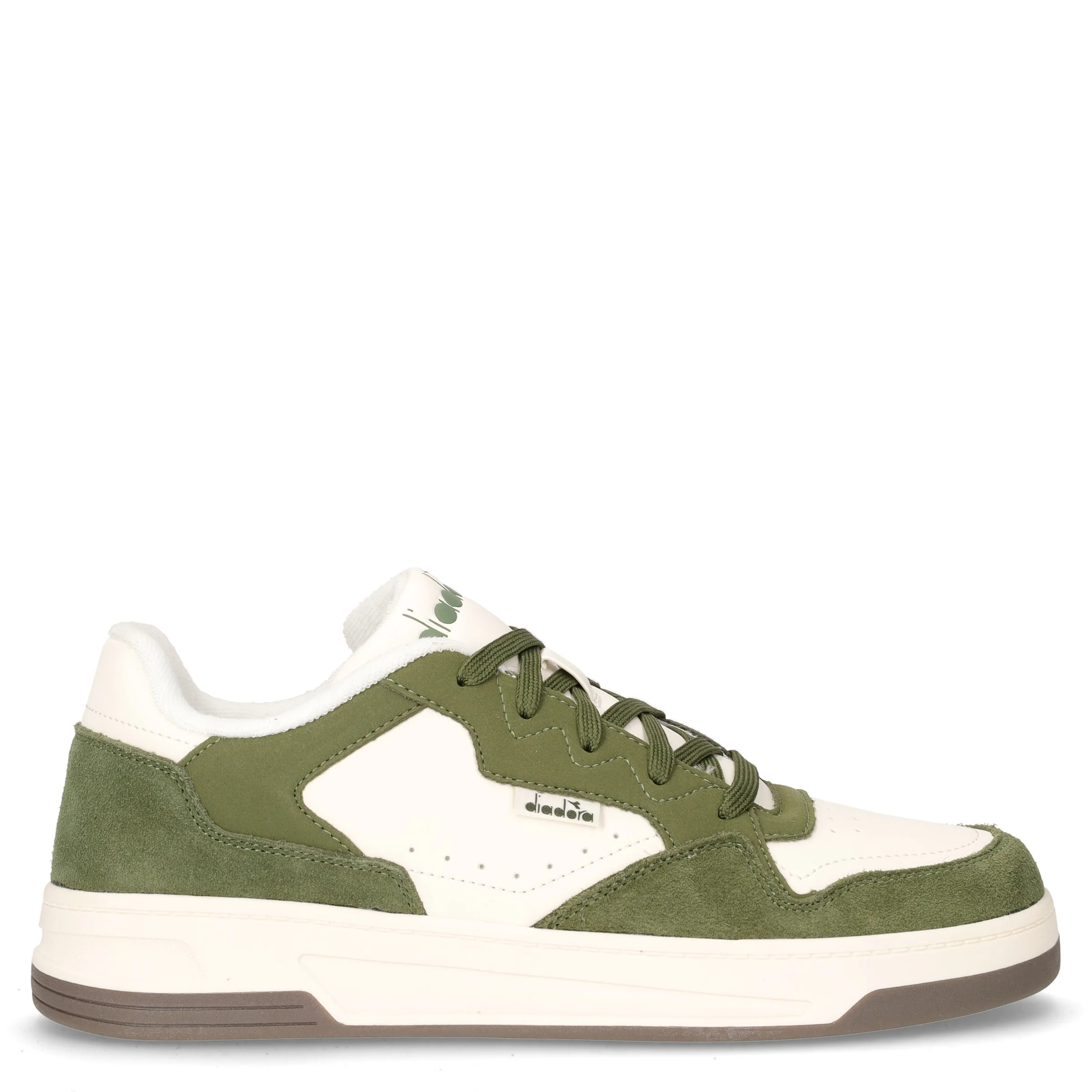 Ginger sneaker in ecopelle verde cipresso