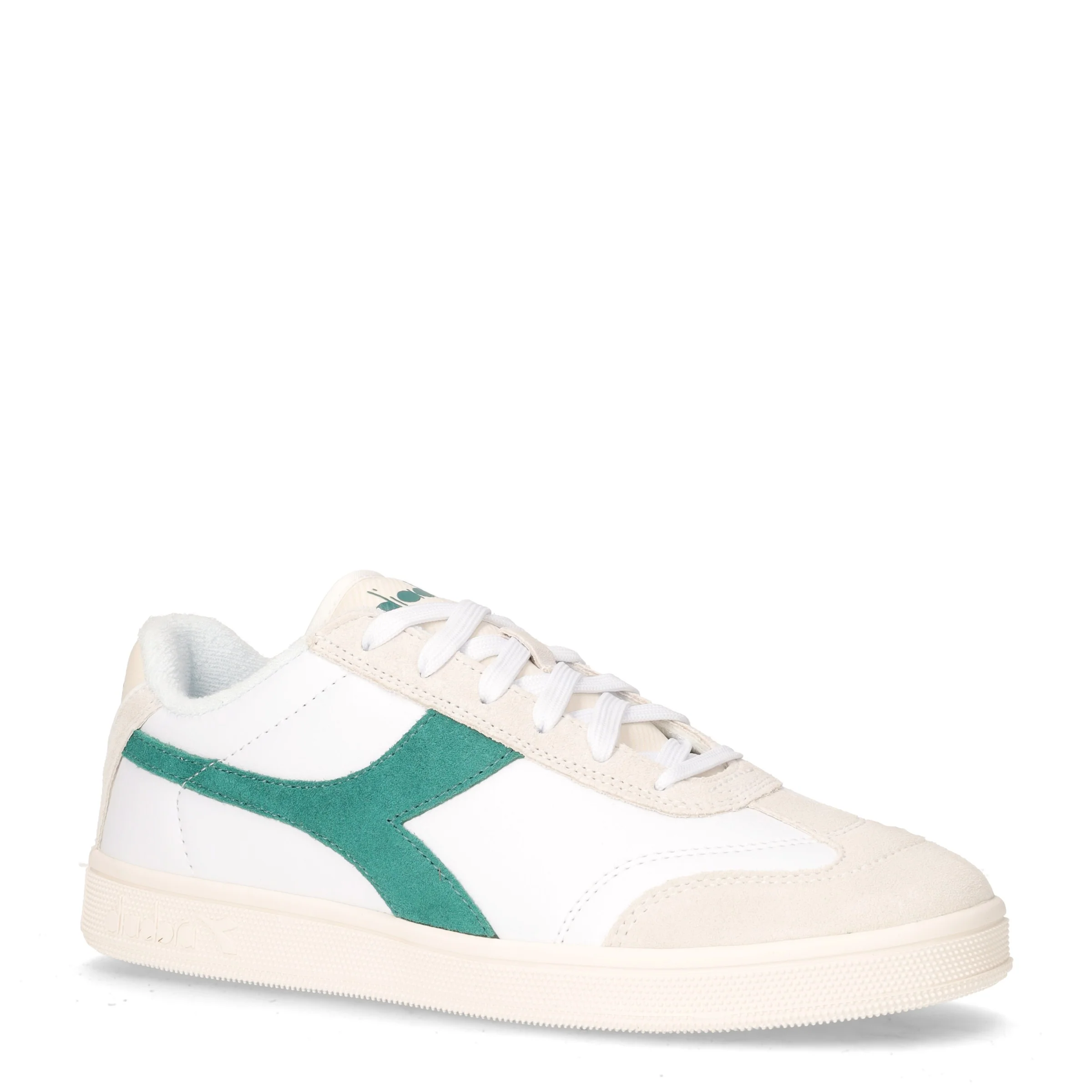 Kick sneaker in pelle ed ecopelle bianco verde - Image 2