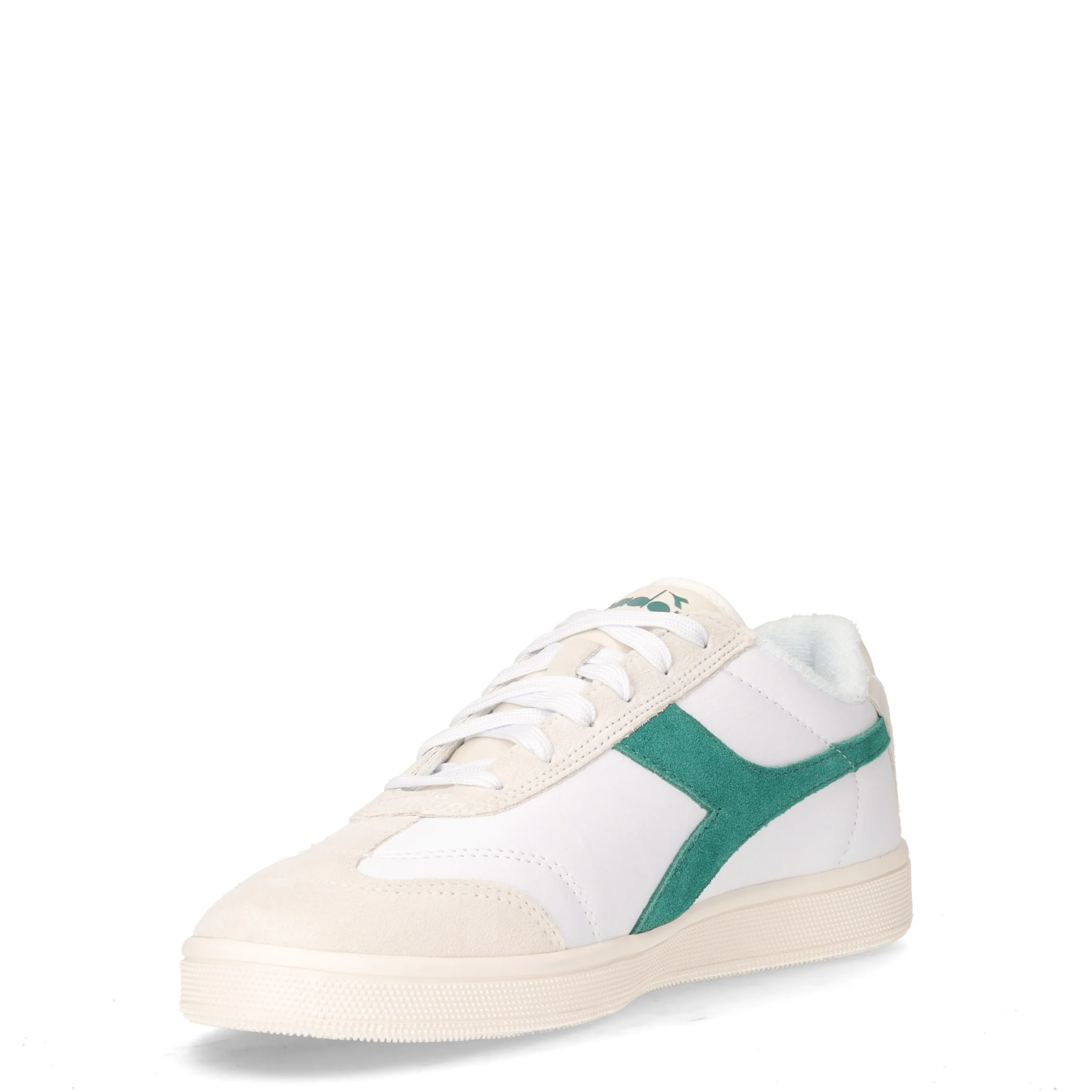 Kick sneaker in pelle ed ecopelle bianco verde - Image 3