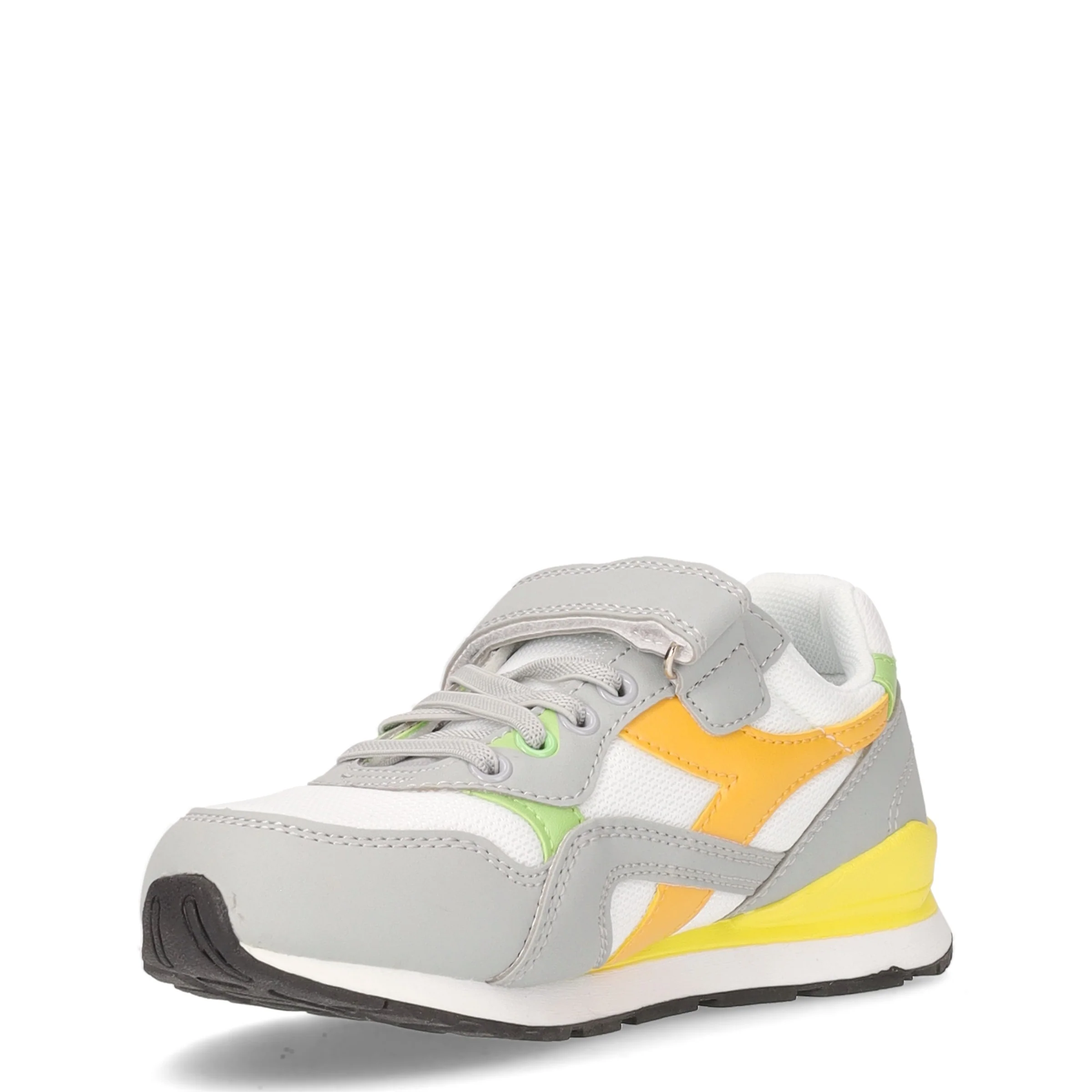 N.92 PS sneaker bambino grigio verde arancio - Image 3