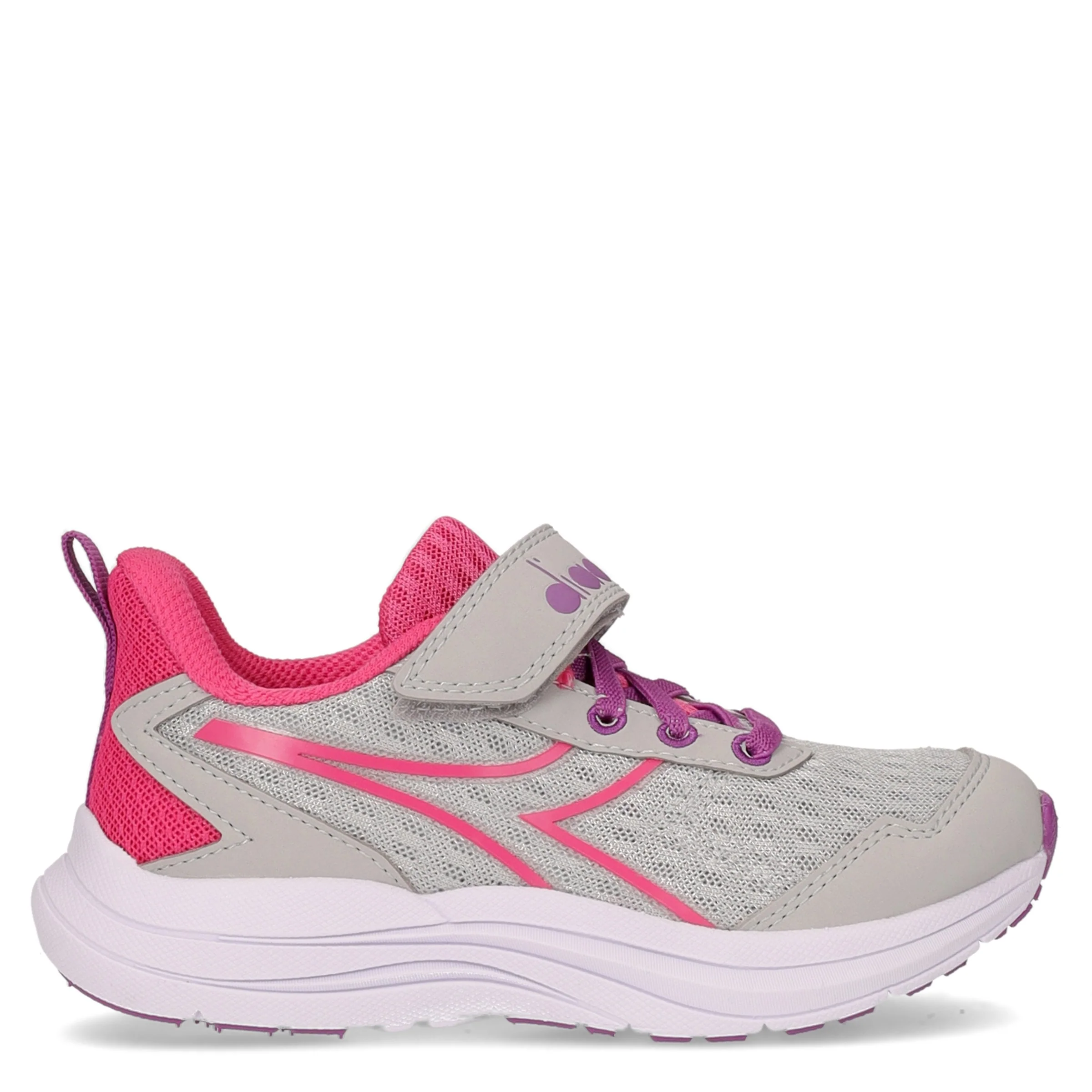 Sniper 2 Jr sneaker bambina argento rosa