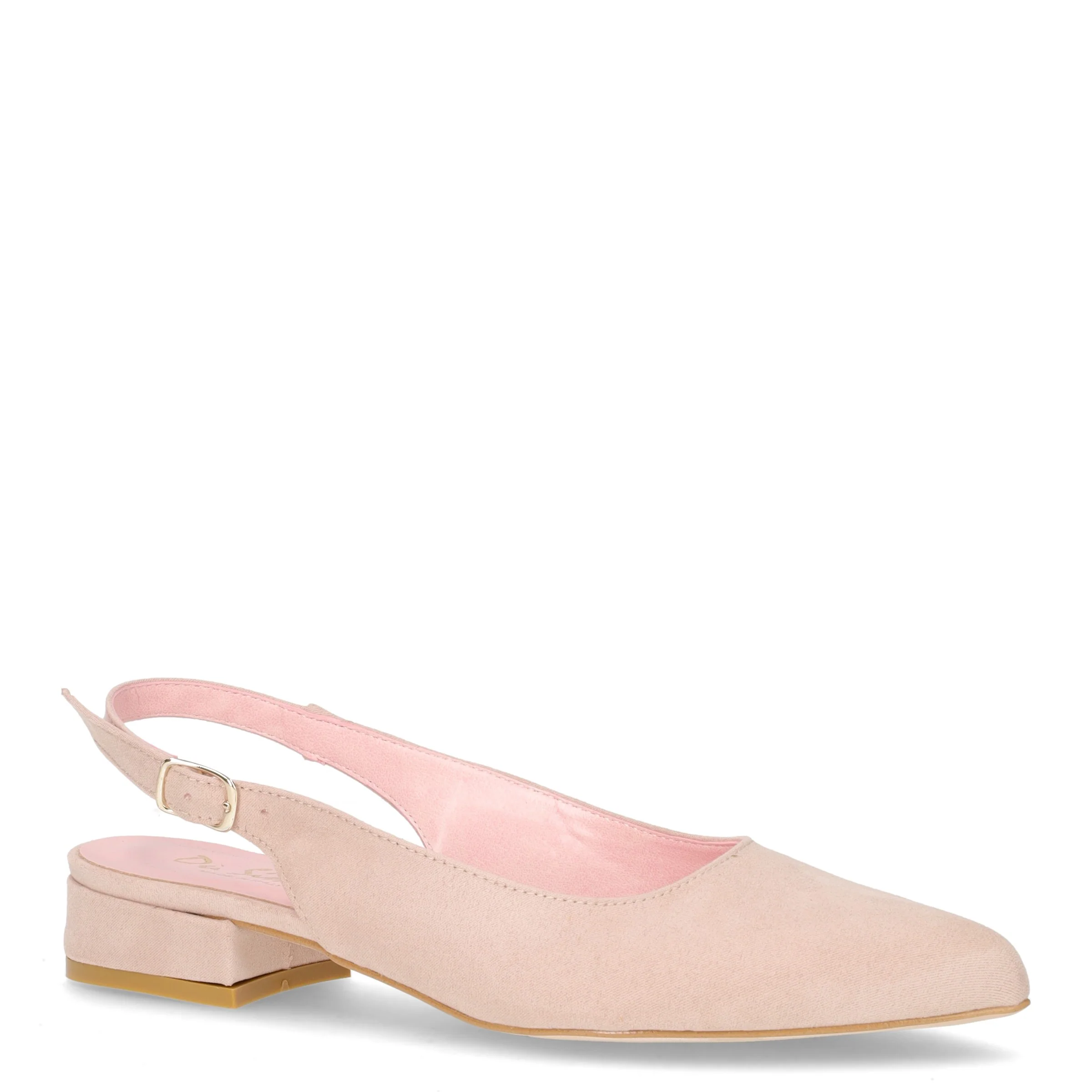 Décolleté slingback a punta in ecopelle nude - Image 2
