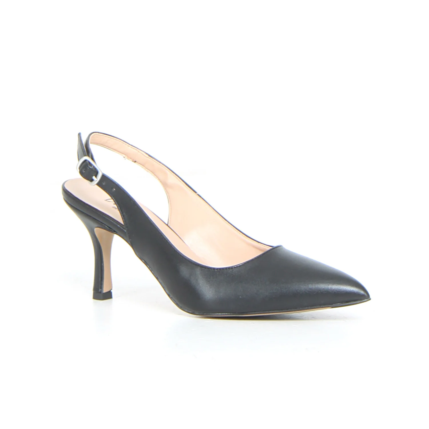 Décolleté slingback a punta nero - Image 2