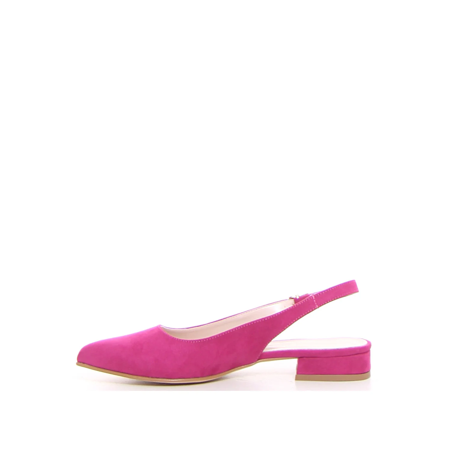 Décolleté slingback bassa fuxia - Image 2