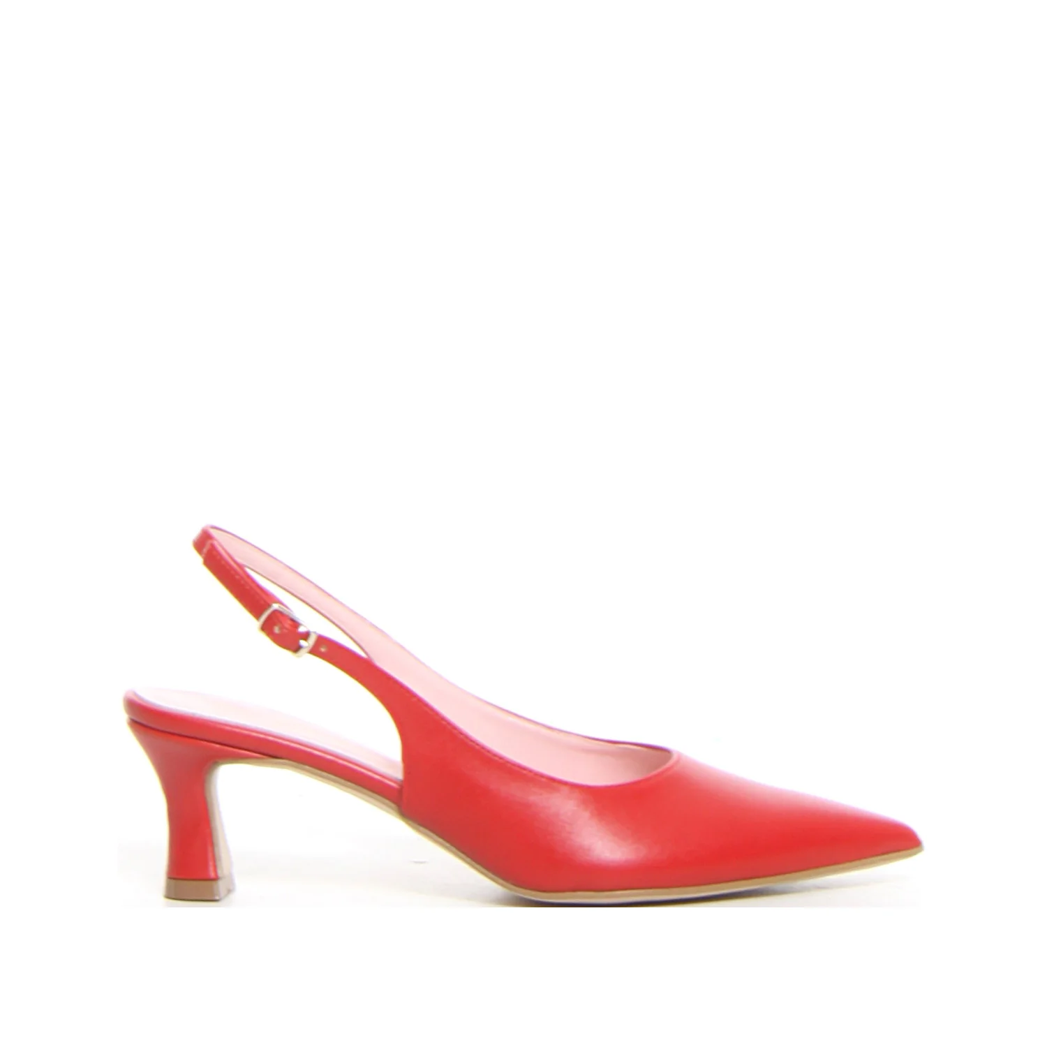 Décolleté slingback rosso