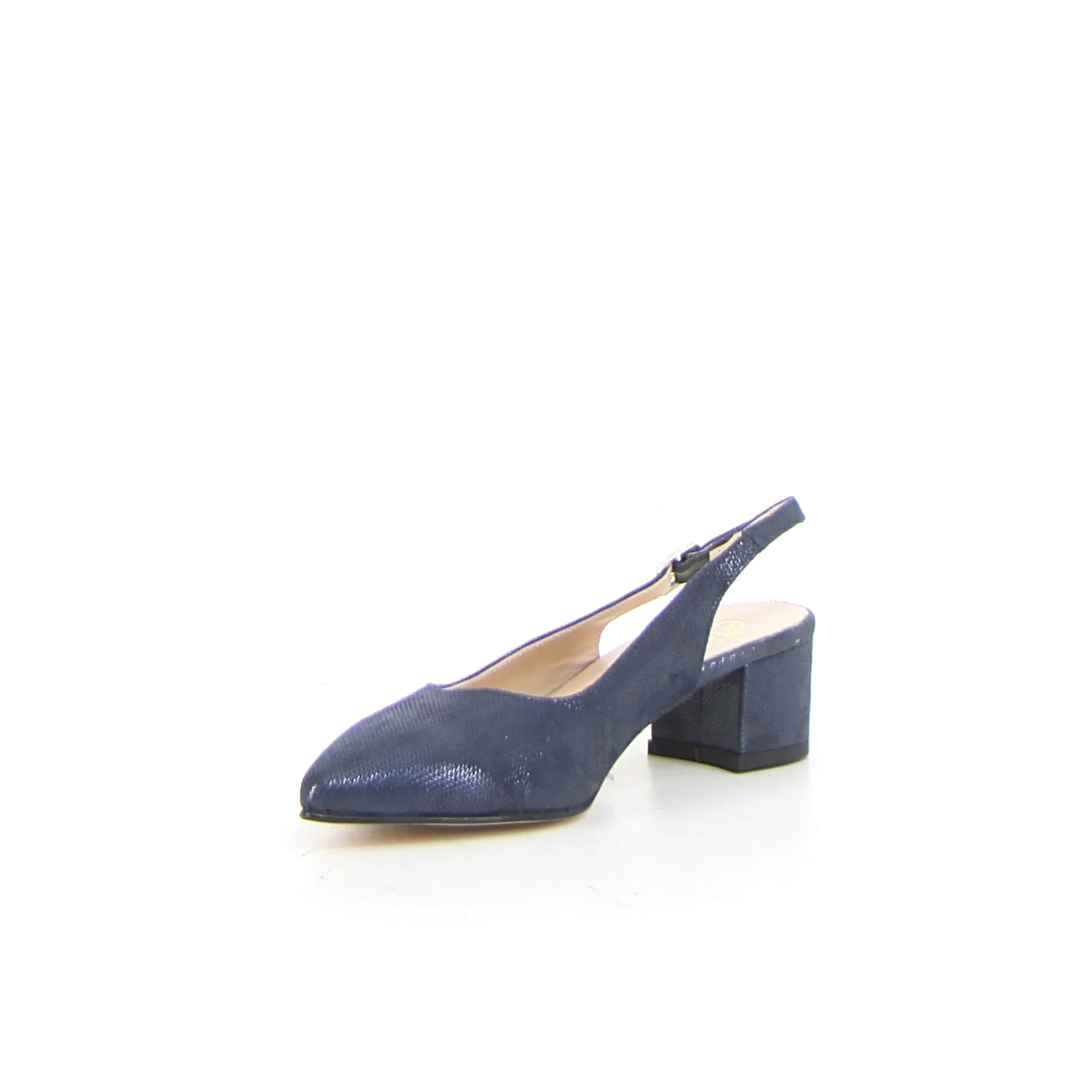 Décolleté slingback blu iron - Image 3