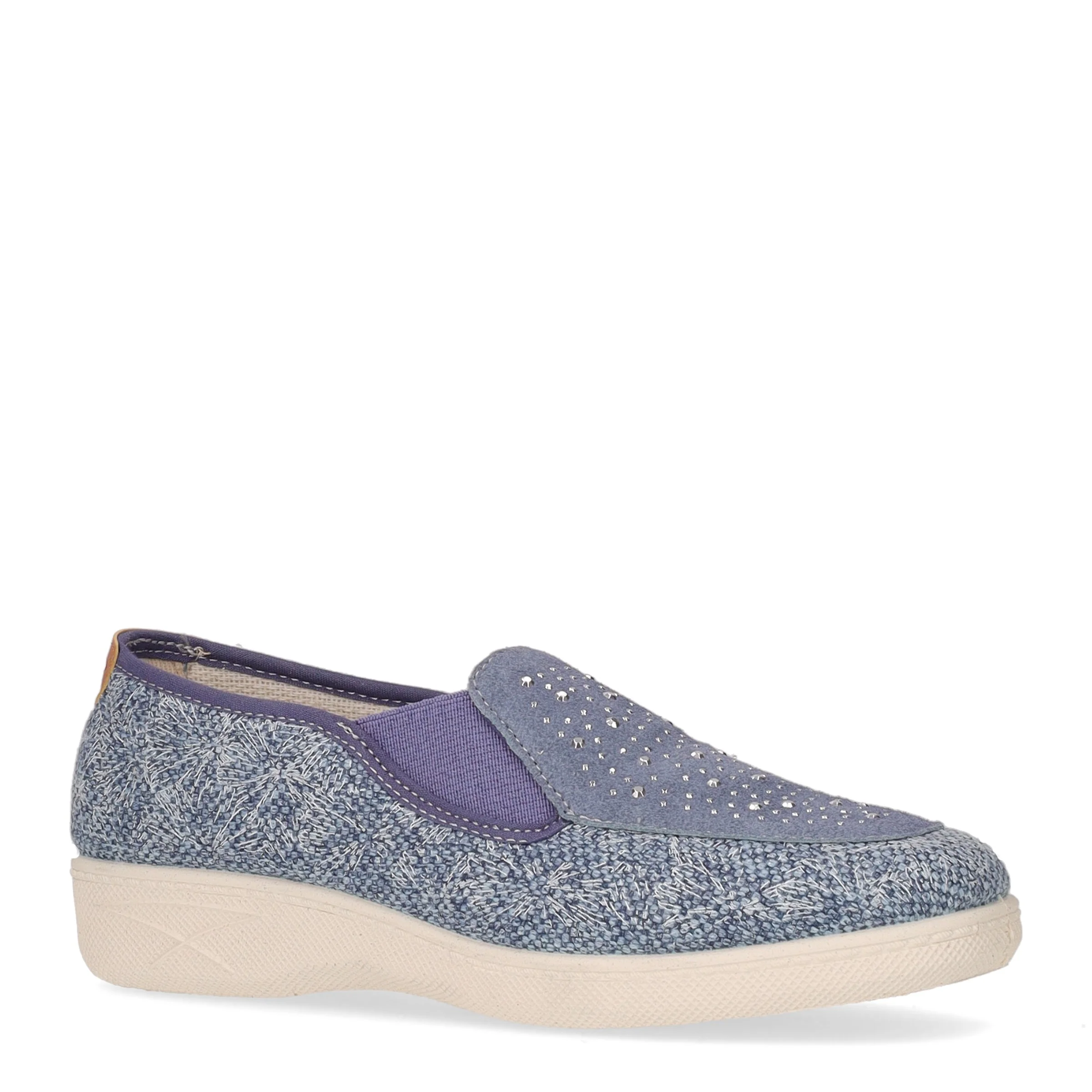 Sneaker slip on con zeppa jeans - Image 2