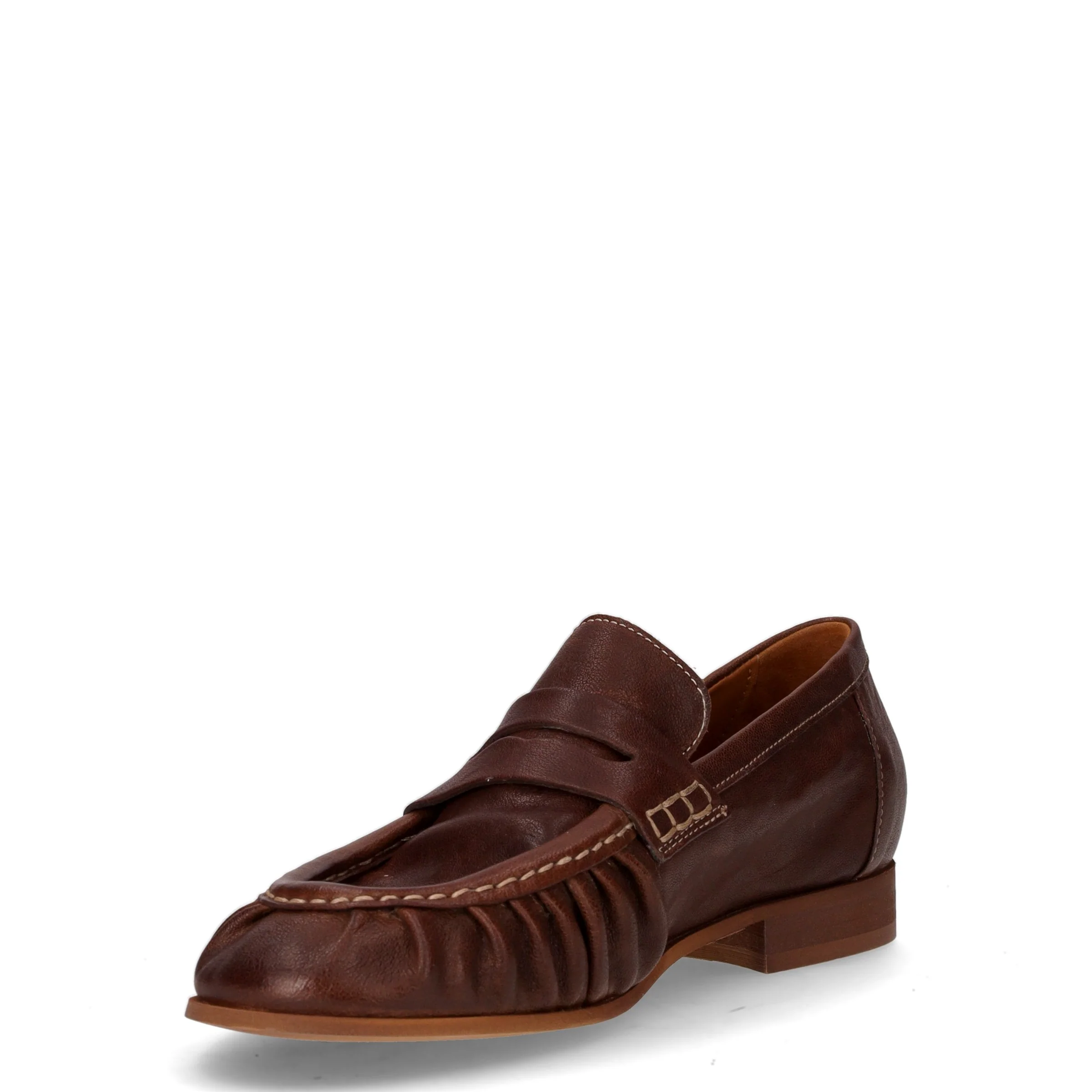 Mocassino in pelle cacao - Image 3