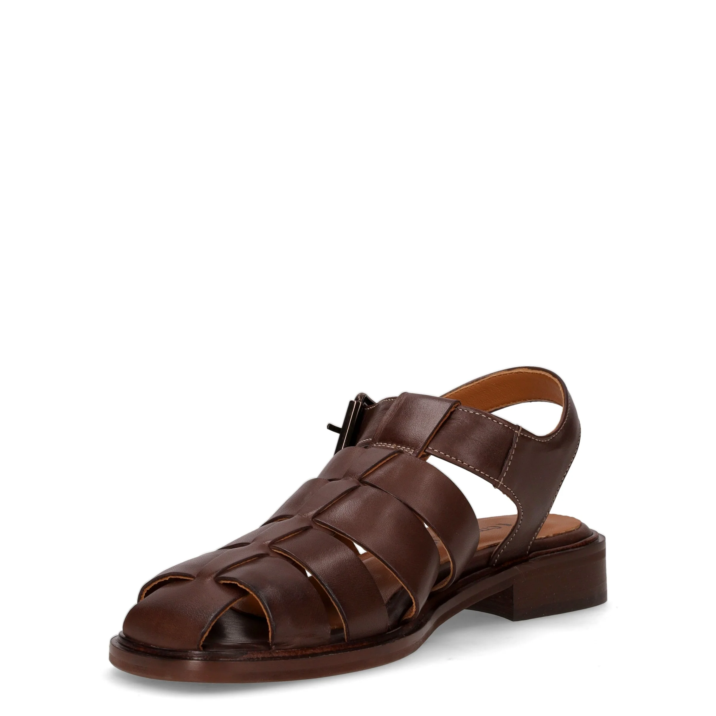 Sandalo alla schiava in pelle cacao - Image 3