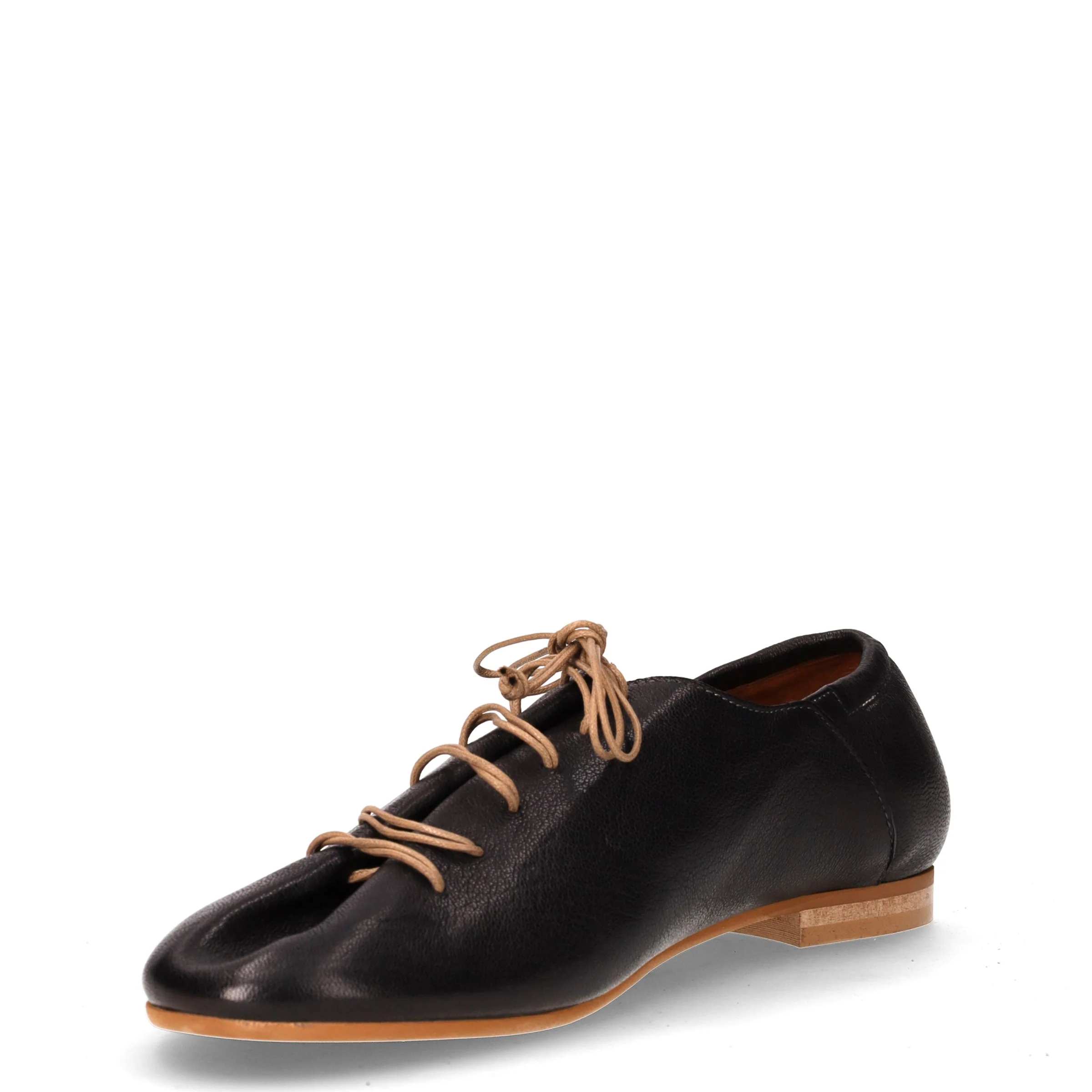 Stringata in pelle nero - Image 3