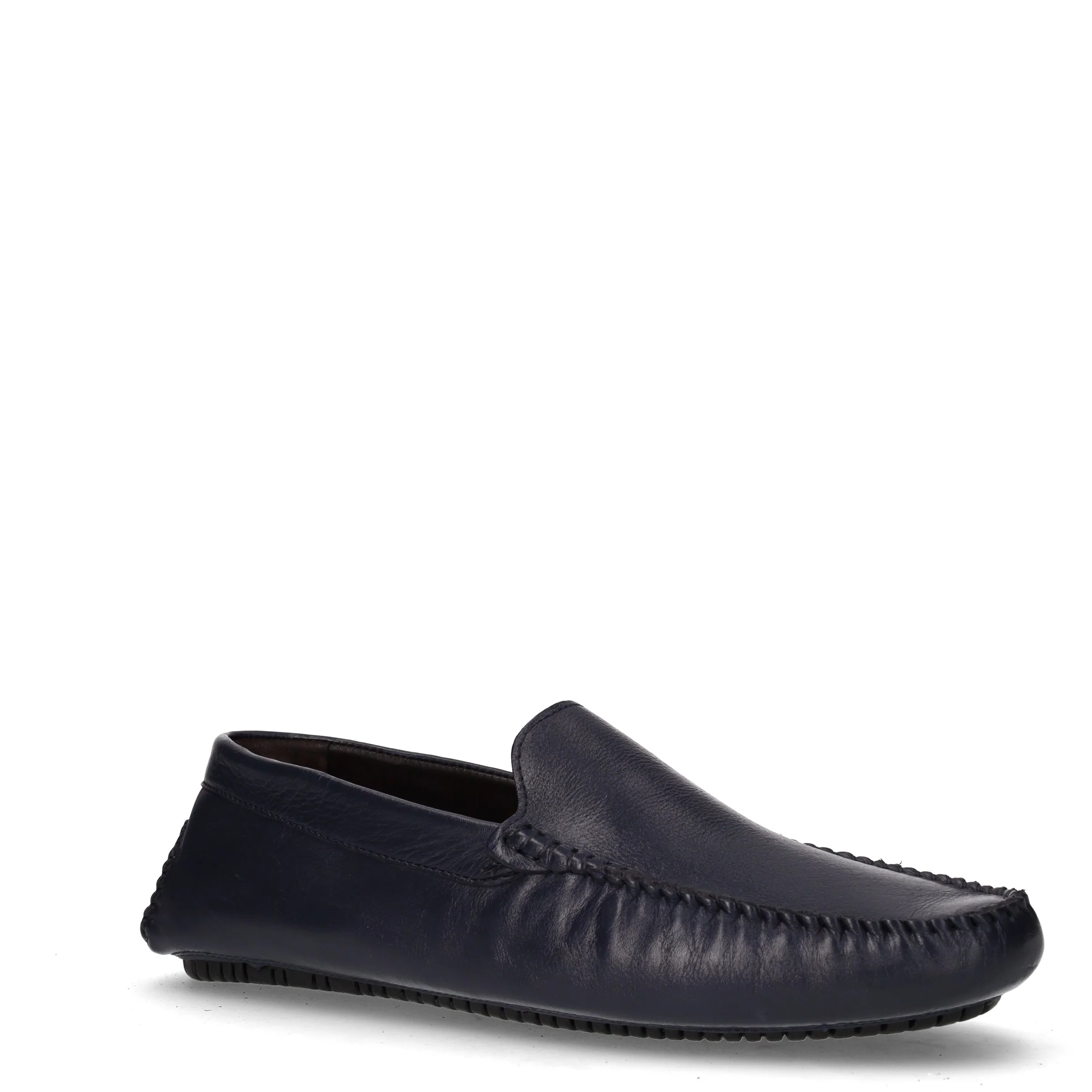 Mocassino in pelle blu - Image 2