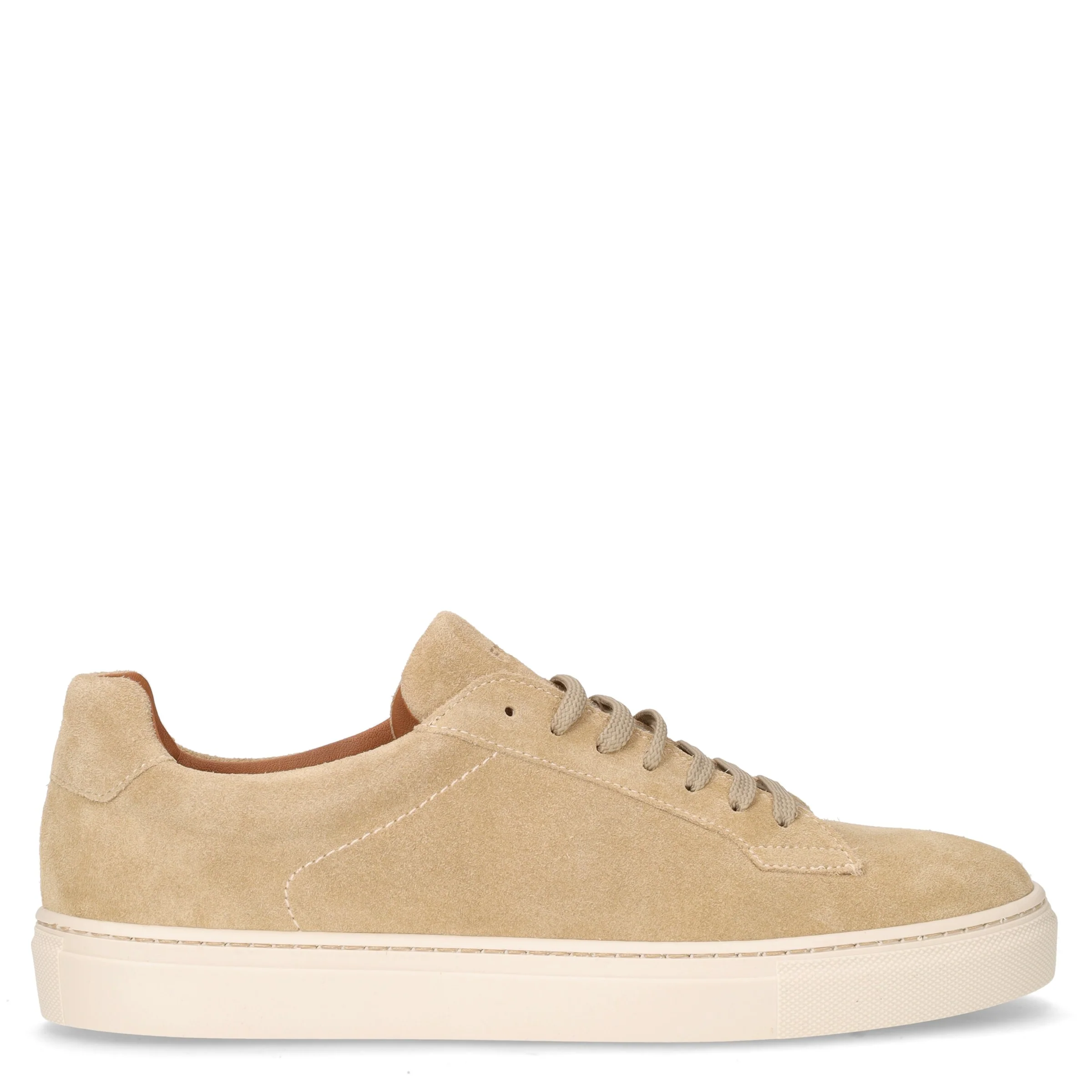 Sneaker in pelle avena panna