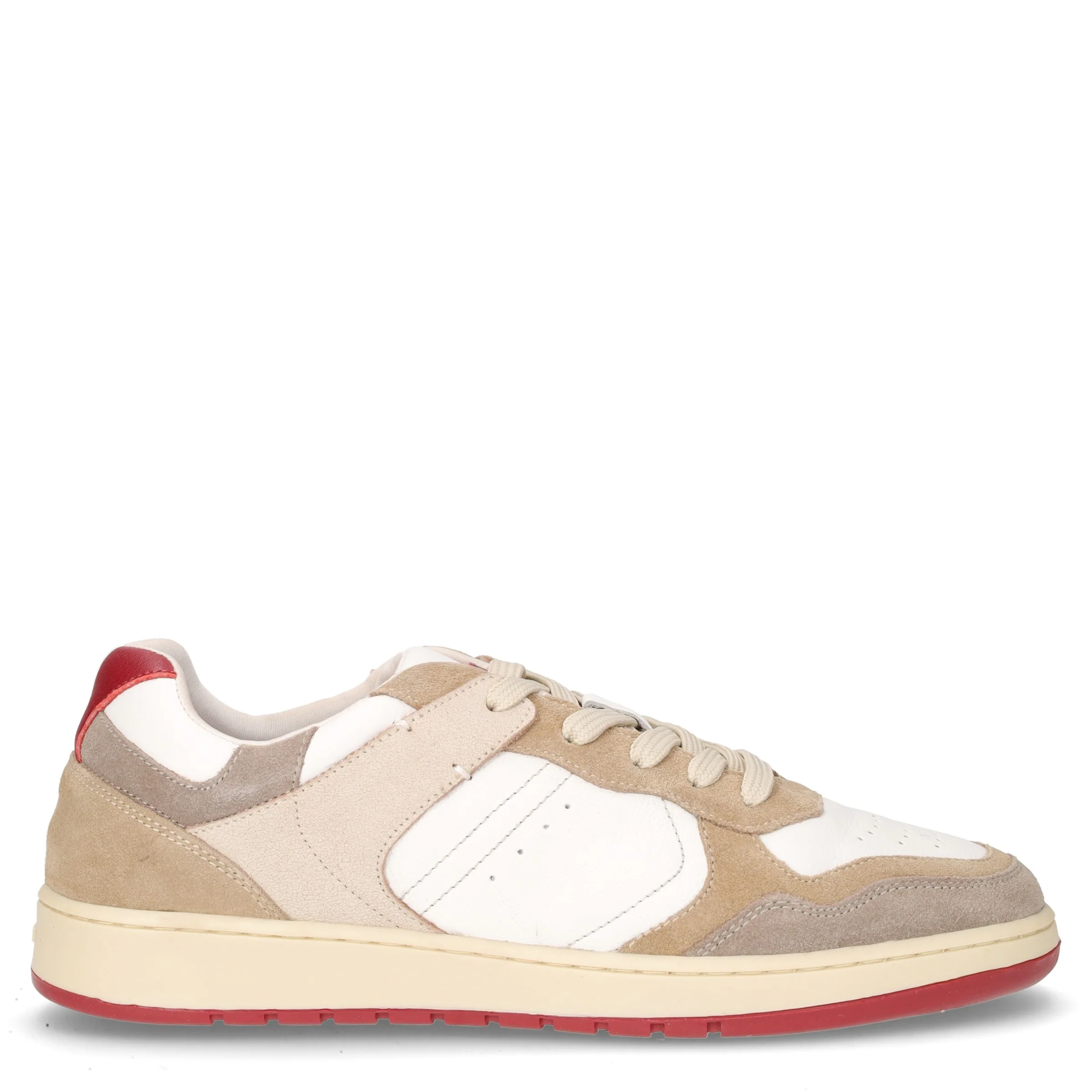 Sneaker in pelle bianco