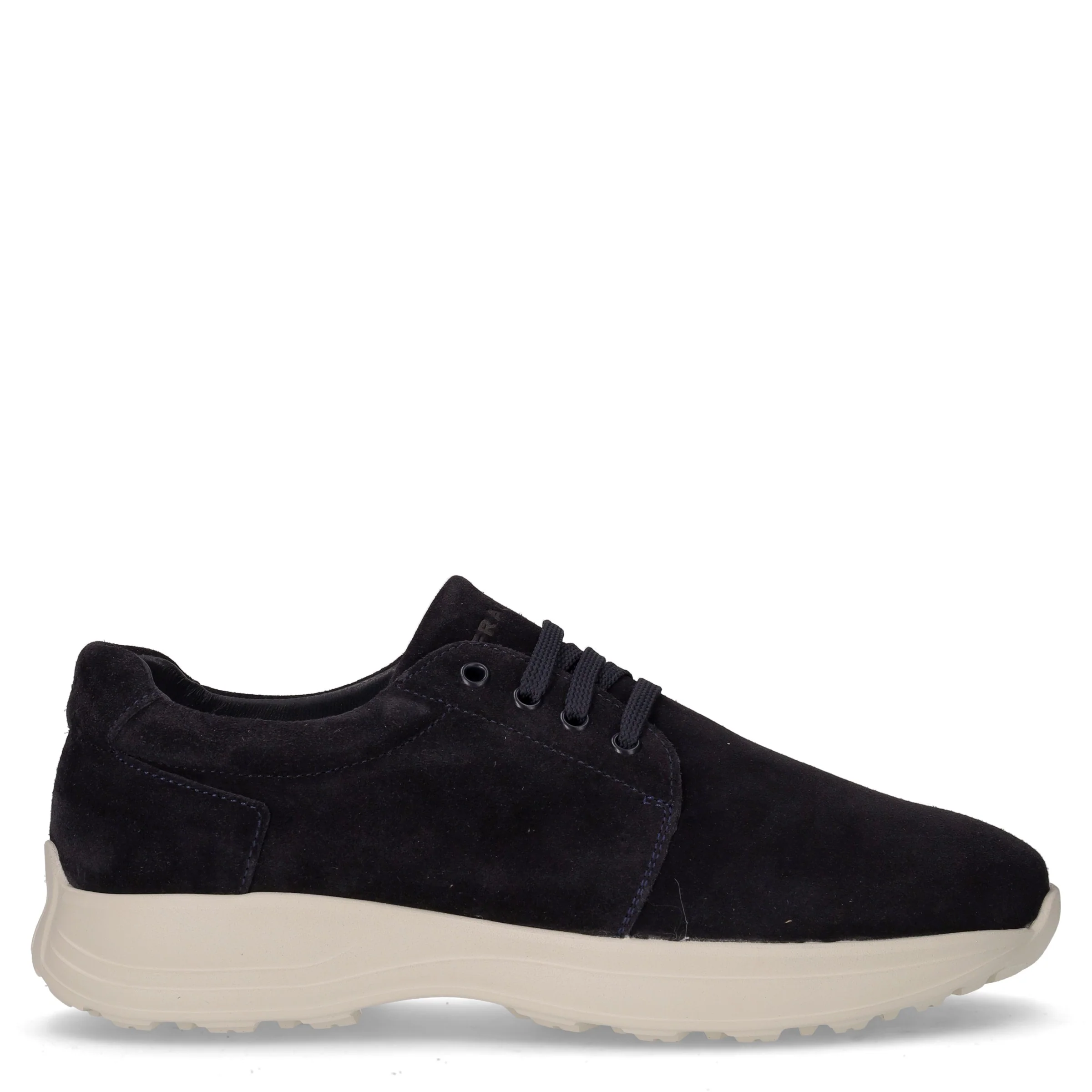 Sneaker in pelle blu