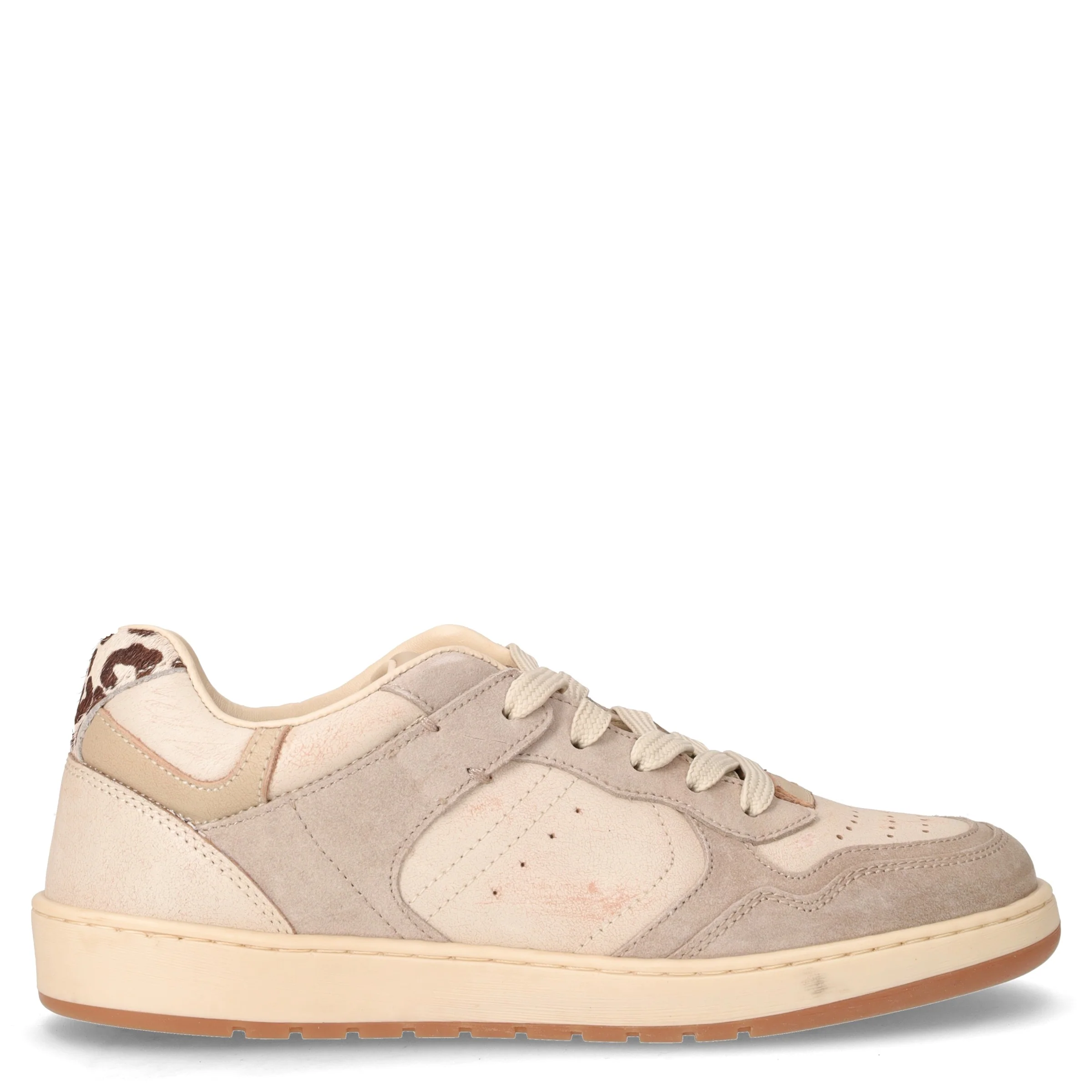 Sneaker in pelle off white