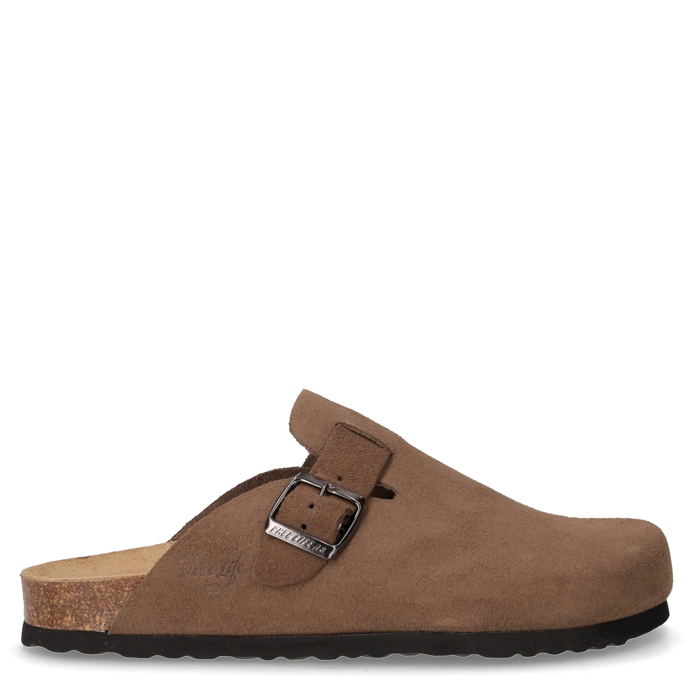Sabot in pelle kaki