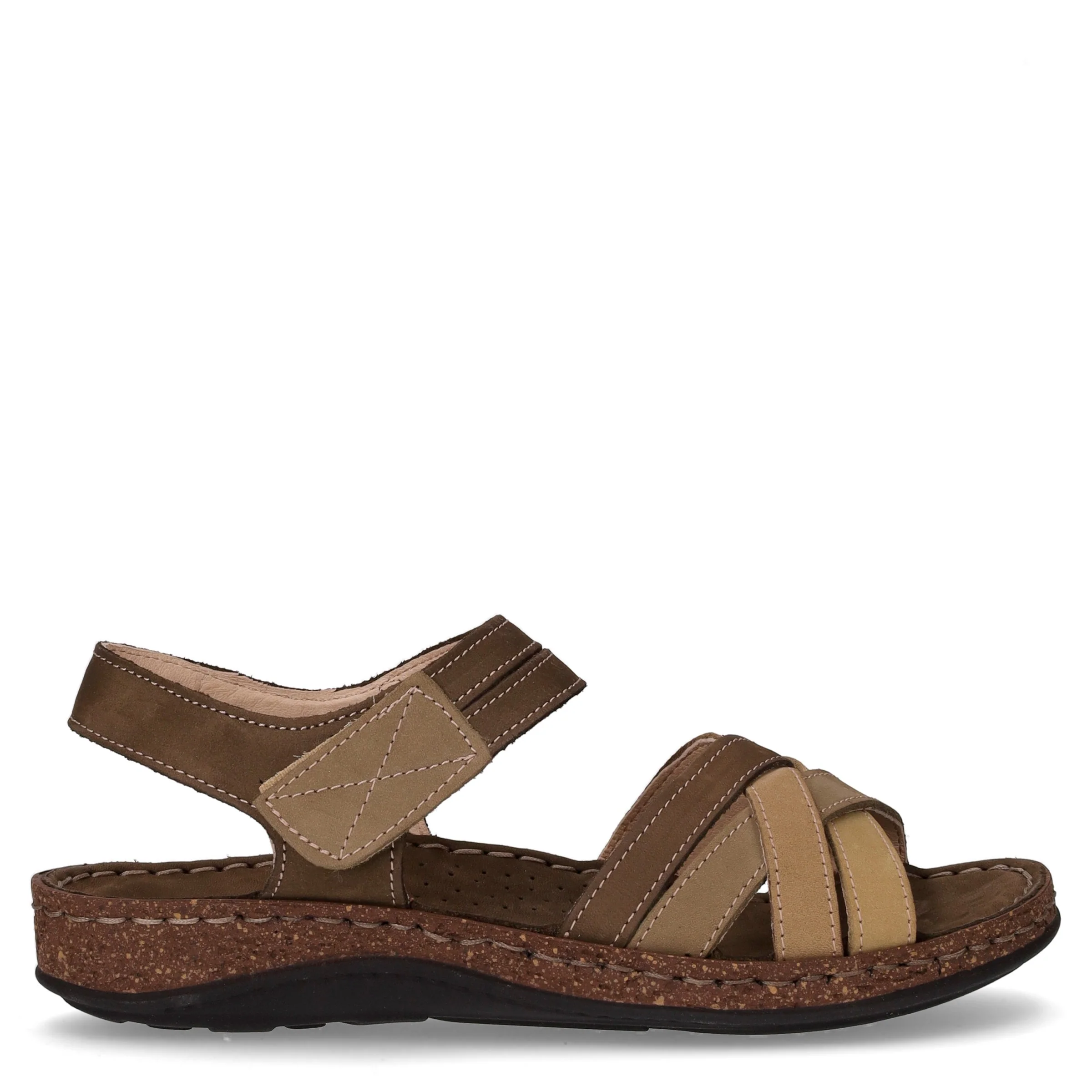 Sandalo kaki oliva