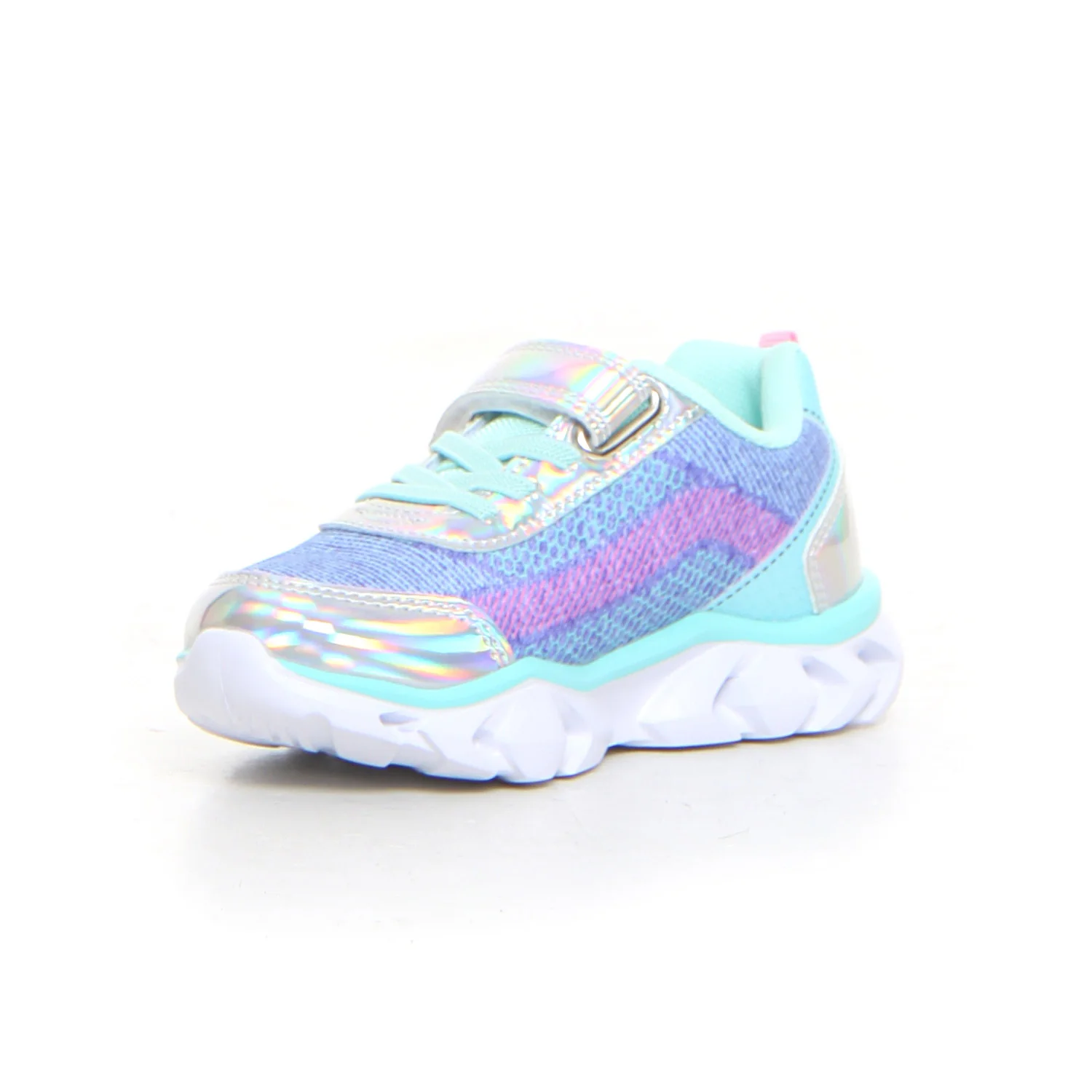 Frozen sneaker da bambina con luci silver blu - Image 3