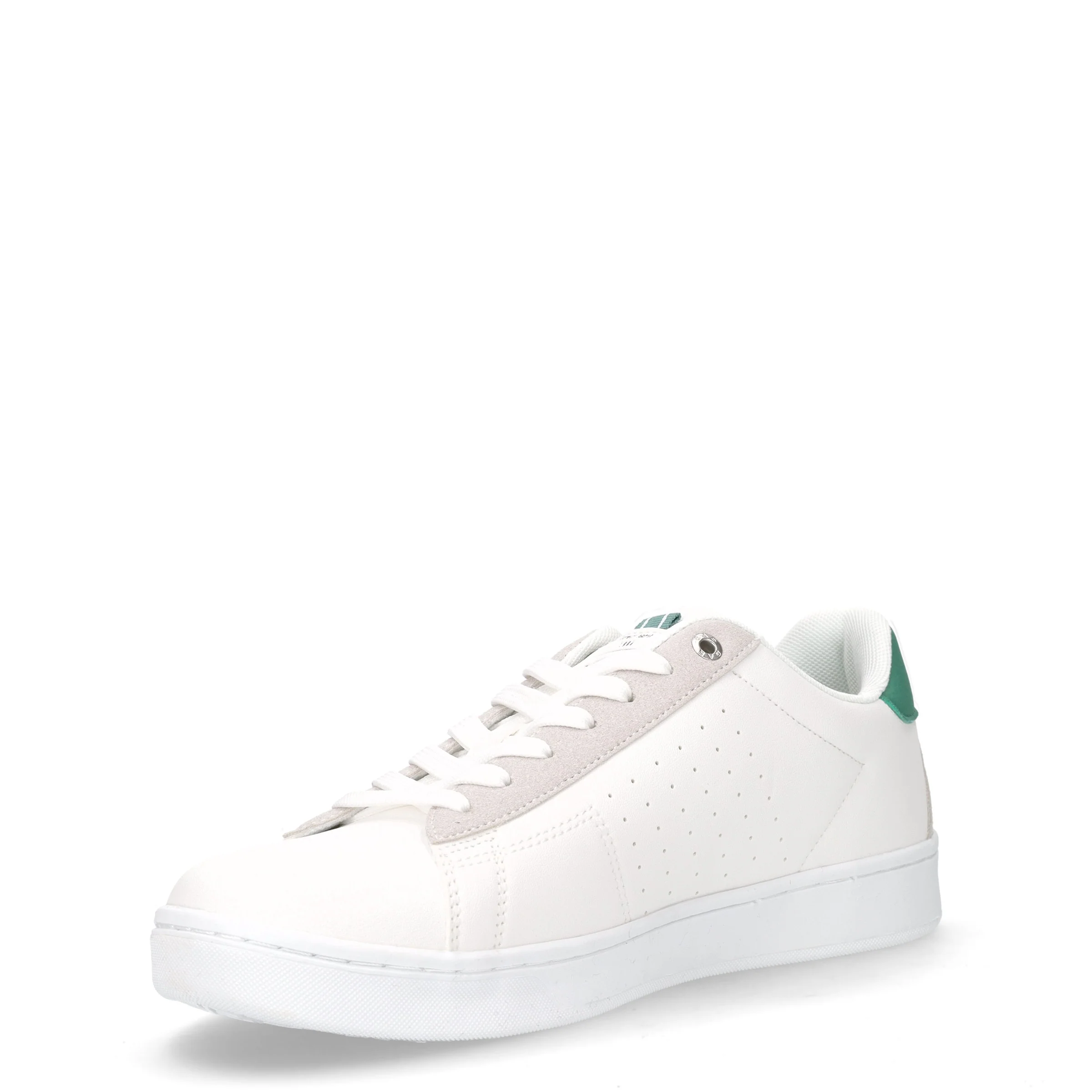 Cherooke LTX sneaker in ecopelle bianco verde - Image 3