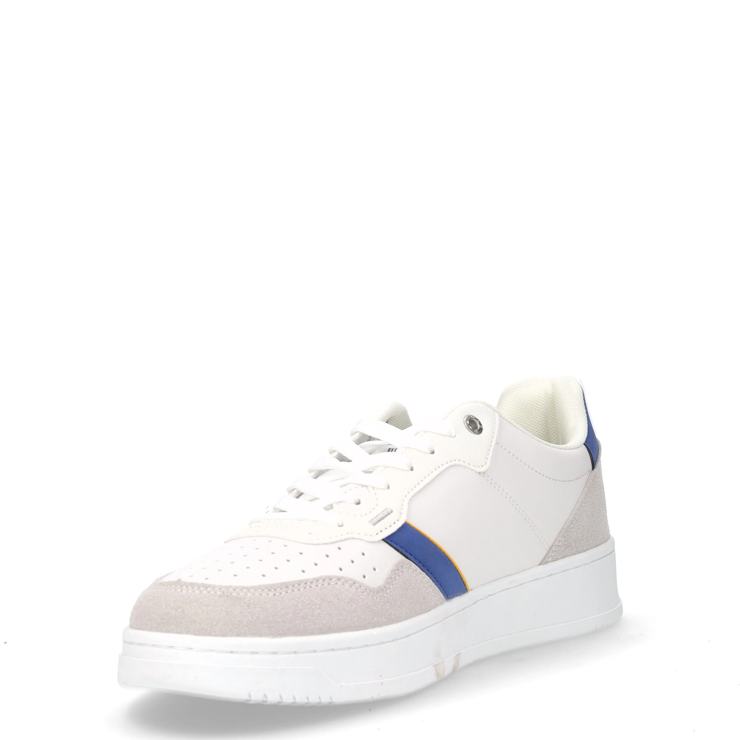 Ken LTX sneaker in ecopelle bianco blu - Image 3