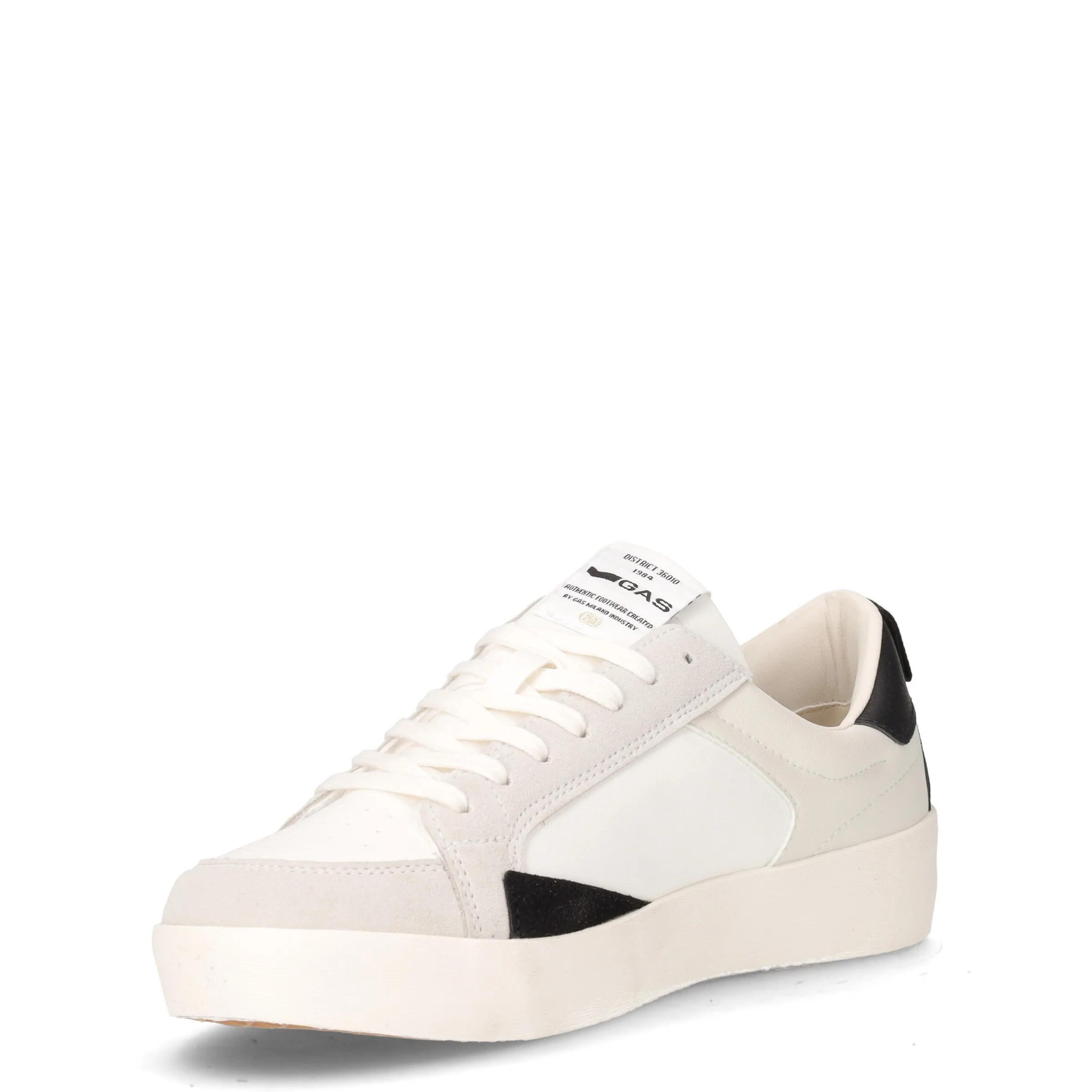 Nika LTH sneaker in ecopelle bianco blu - Image 3