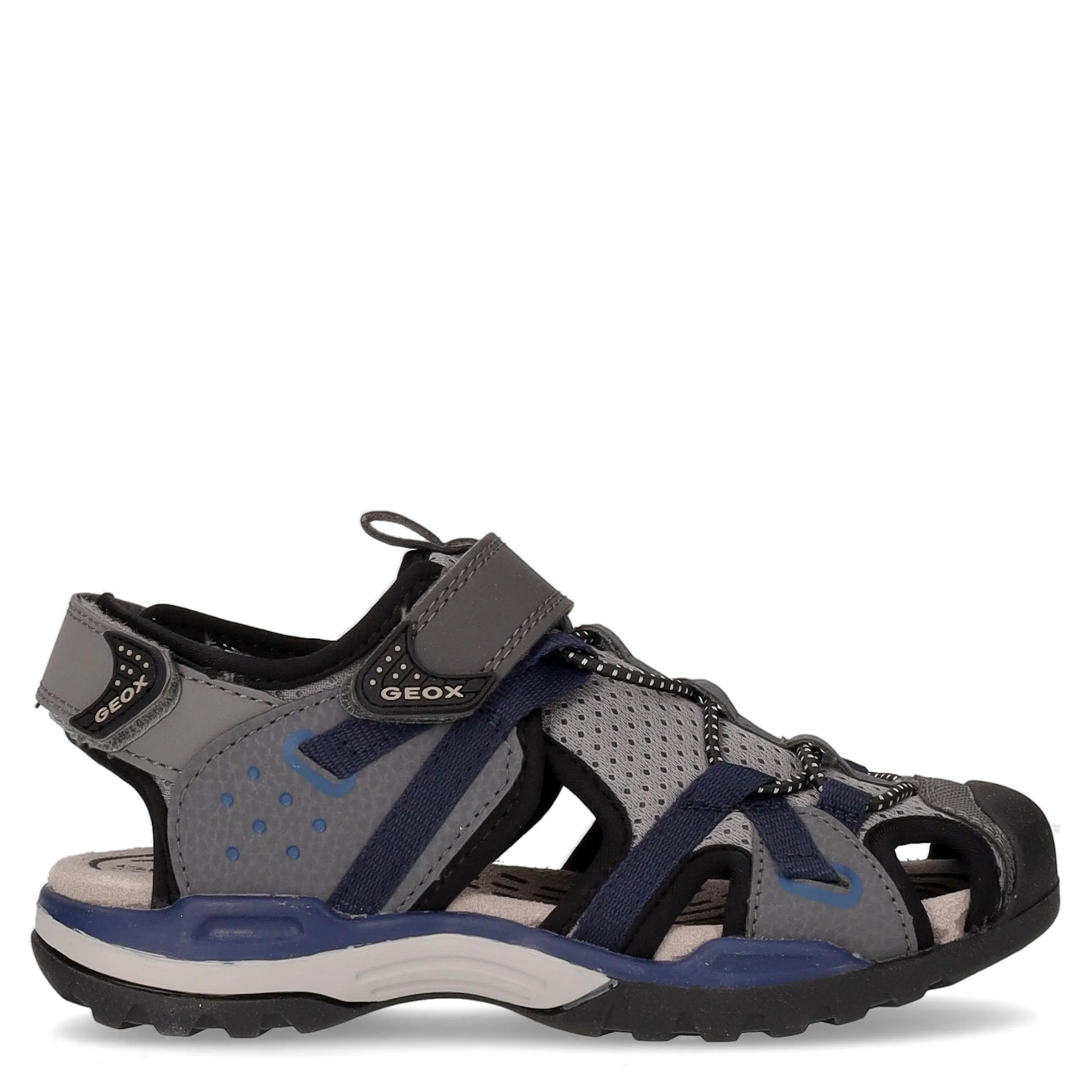 Borealis sandalo a punta chiusa da bambino grey navy